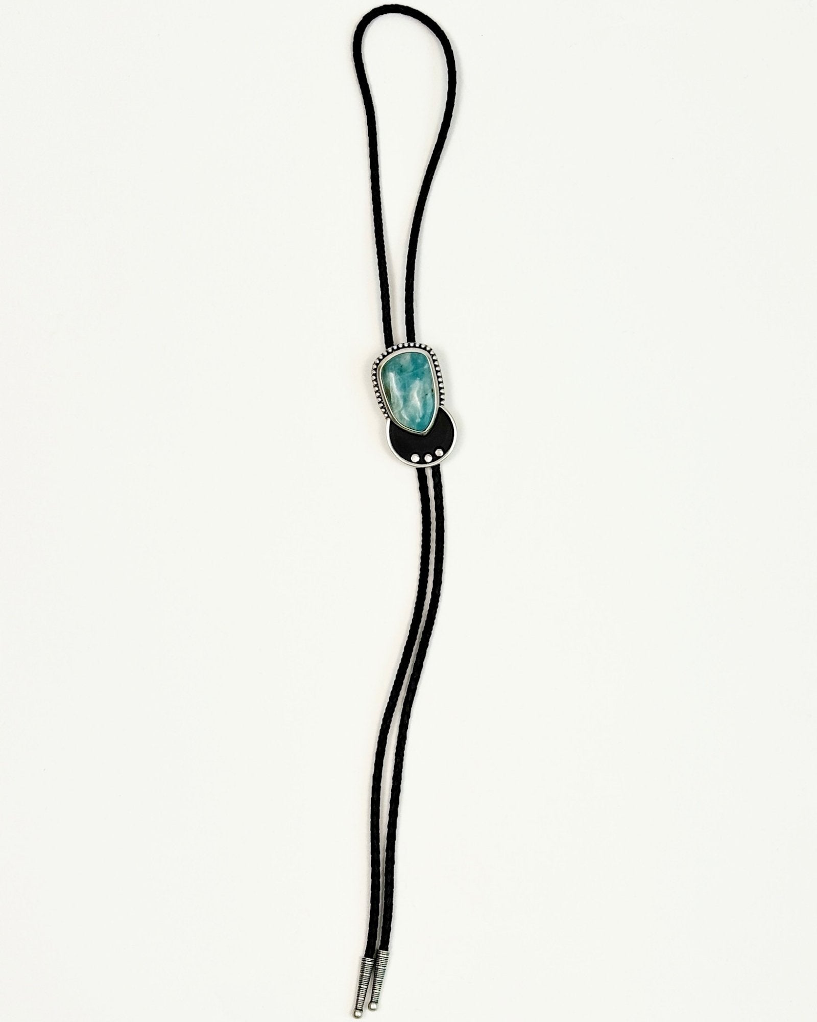 IL13 Amazonite Shield Bolo