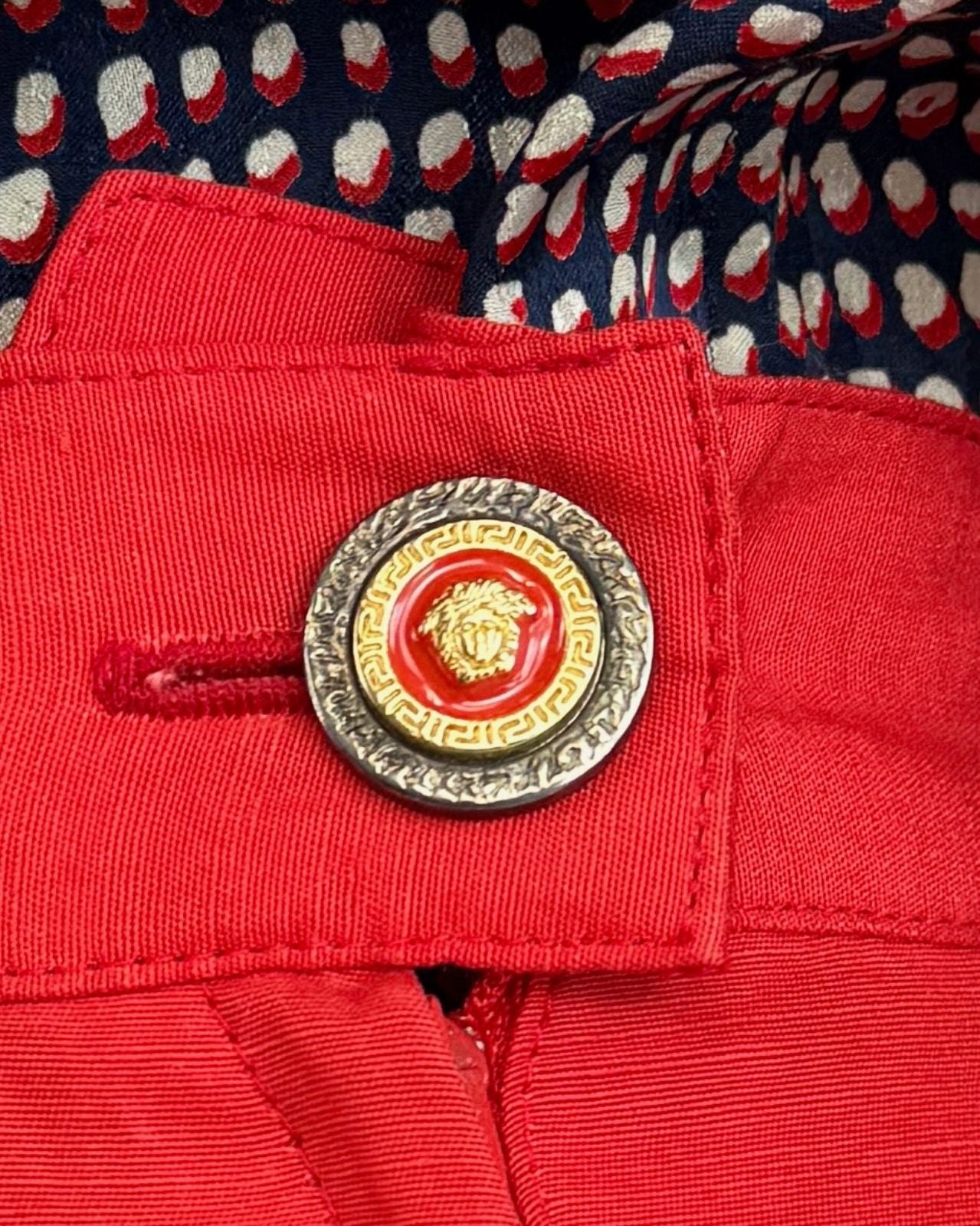Versace Medusa From The Vine Skirt