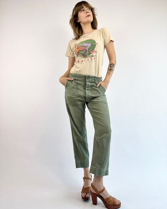 Hint of Strawberry Army Fatigues