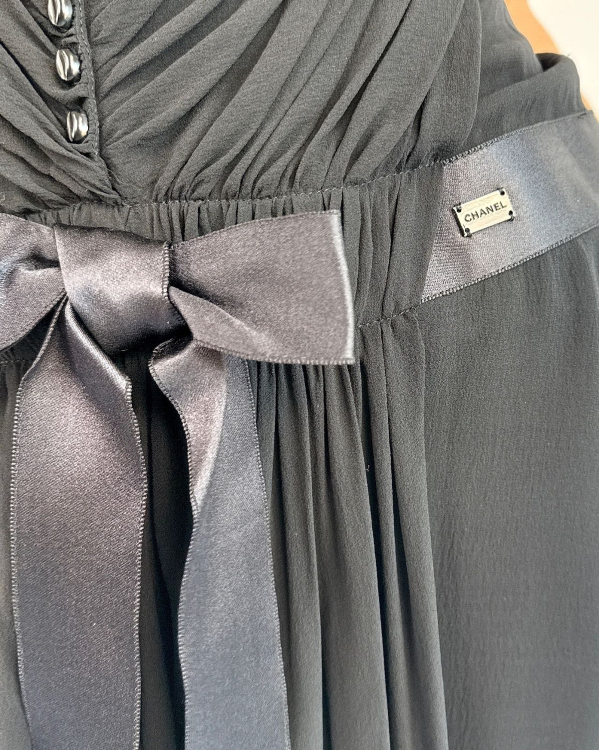 Chanel F/W 2009 Chiffon Shadows Dress