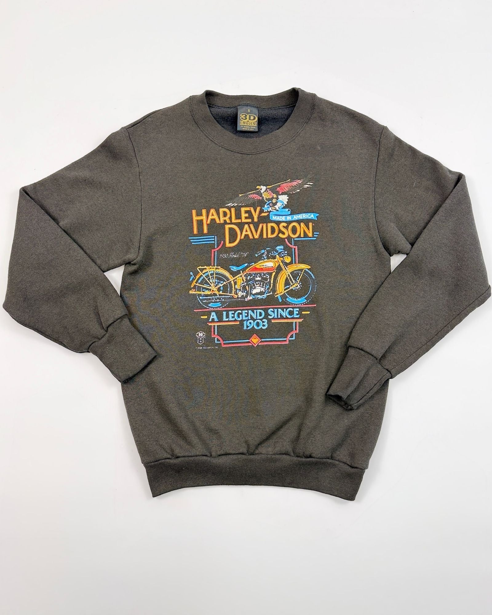 Harley Davidson 3D Emblem sweatshirt