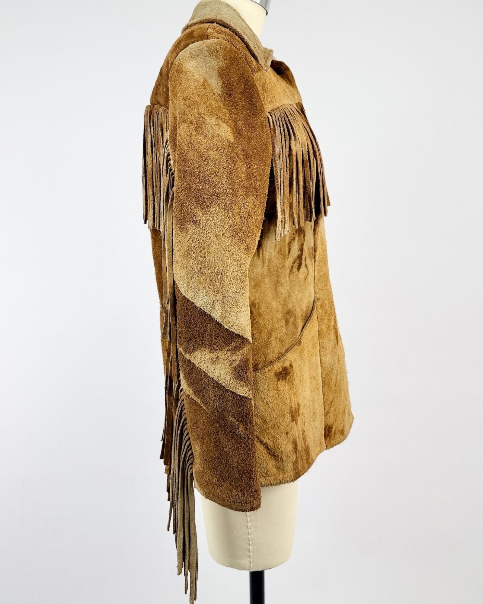 On The Spot Shearling Lined Suede Jacket