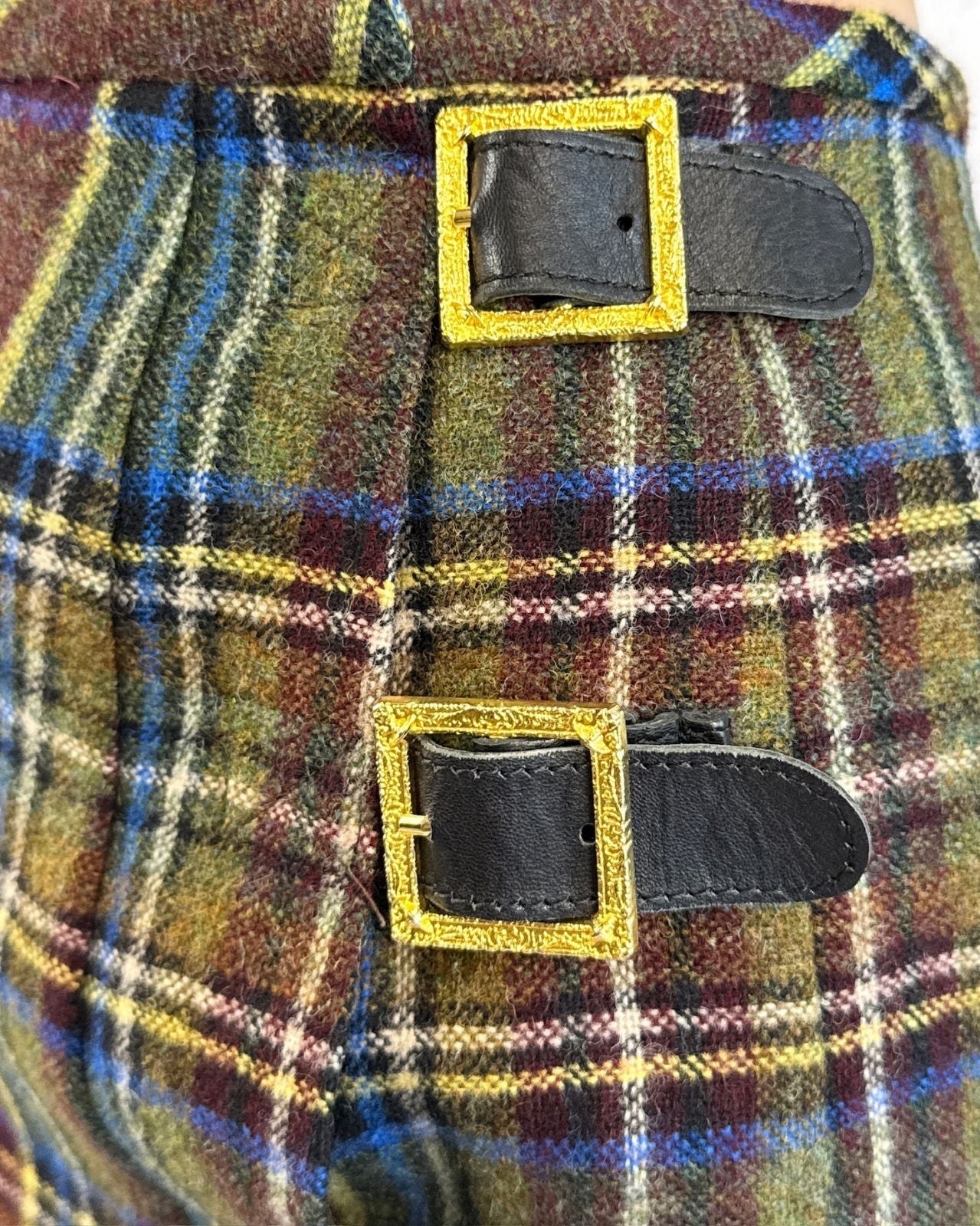 Vivienne Westwood Wool Plaid Skirt
