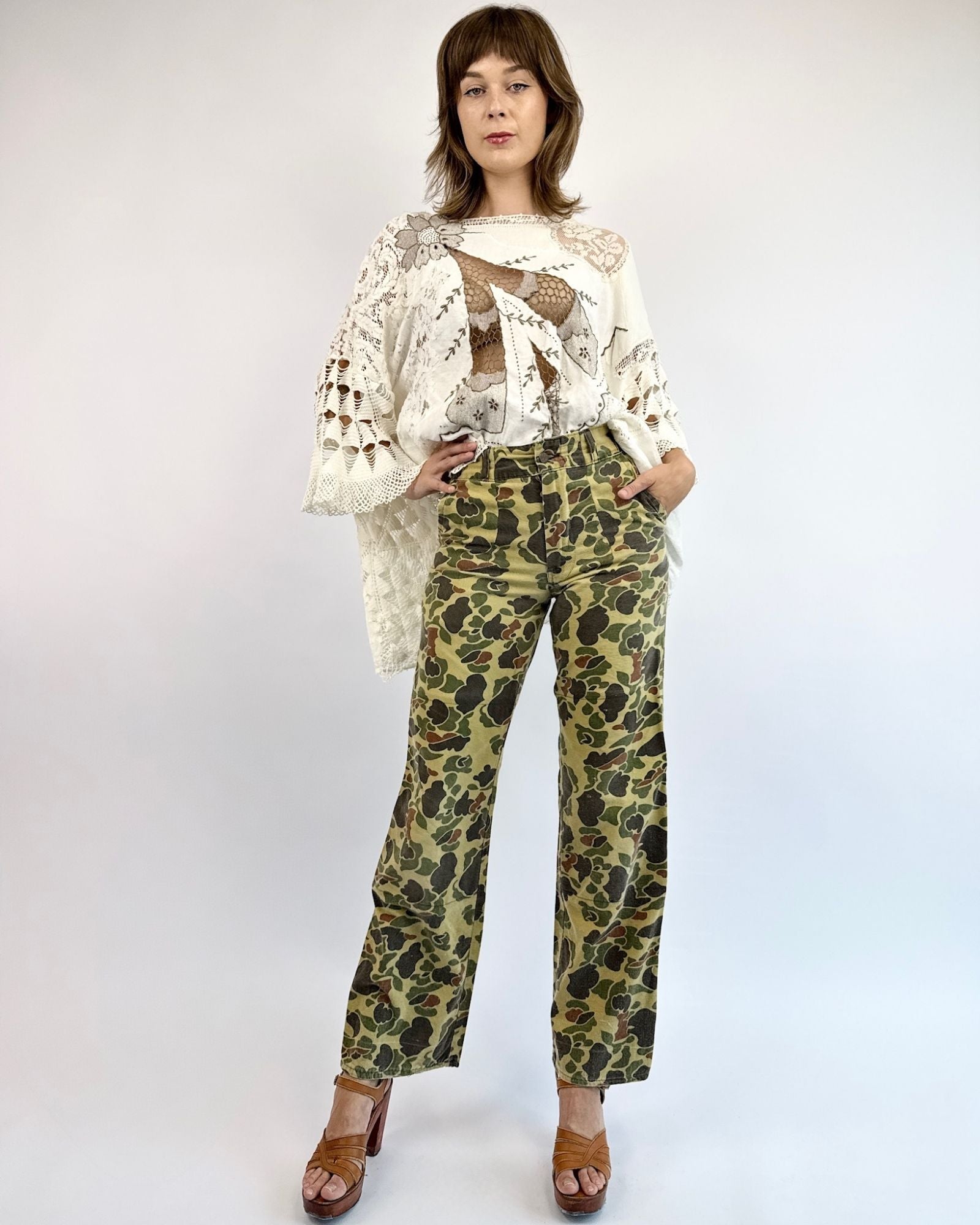 Now You See Me Camo Fatigue Pants