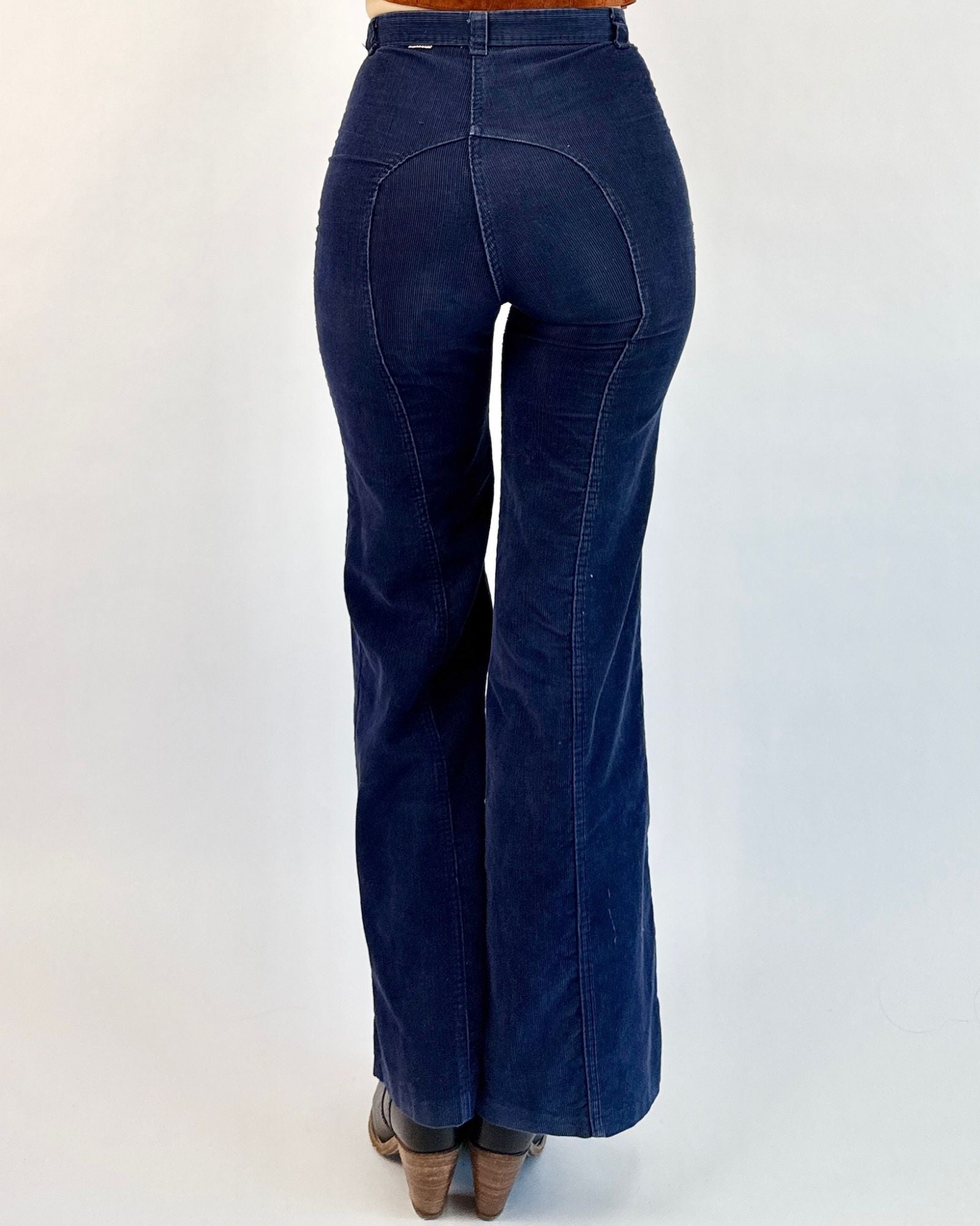 70s Dittos Navy Corduroy Pants