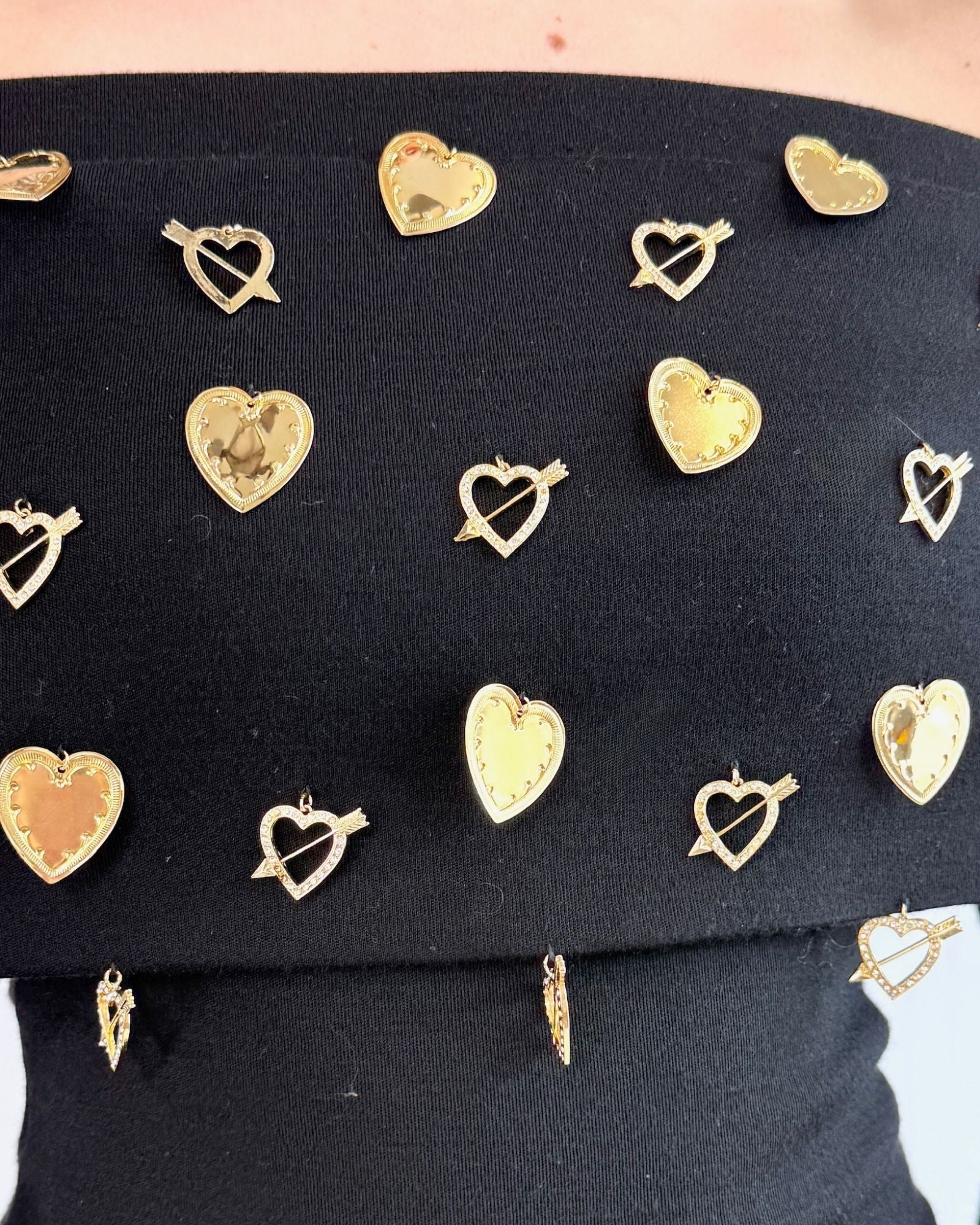 Patrick Kelly 1989 How Cupid Charms Dress