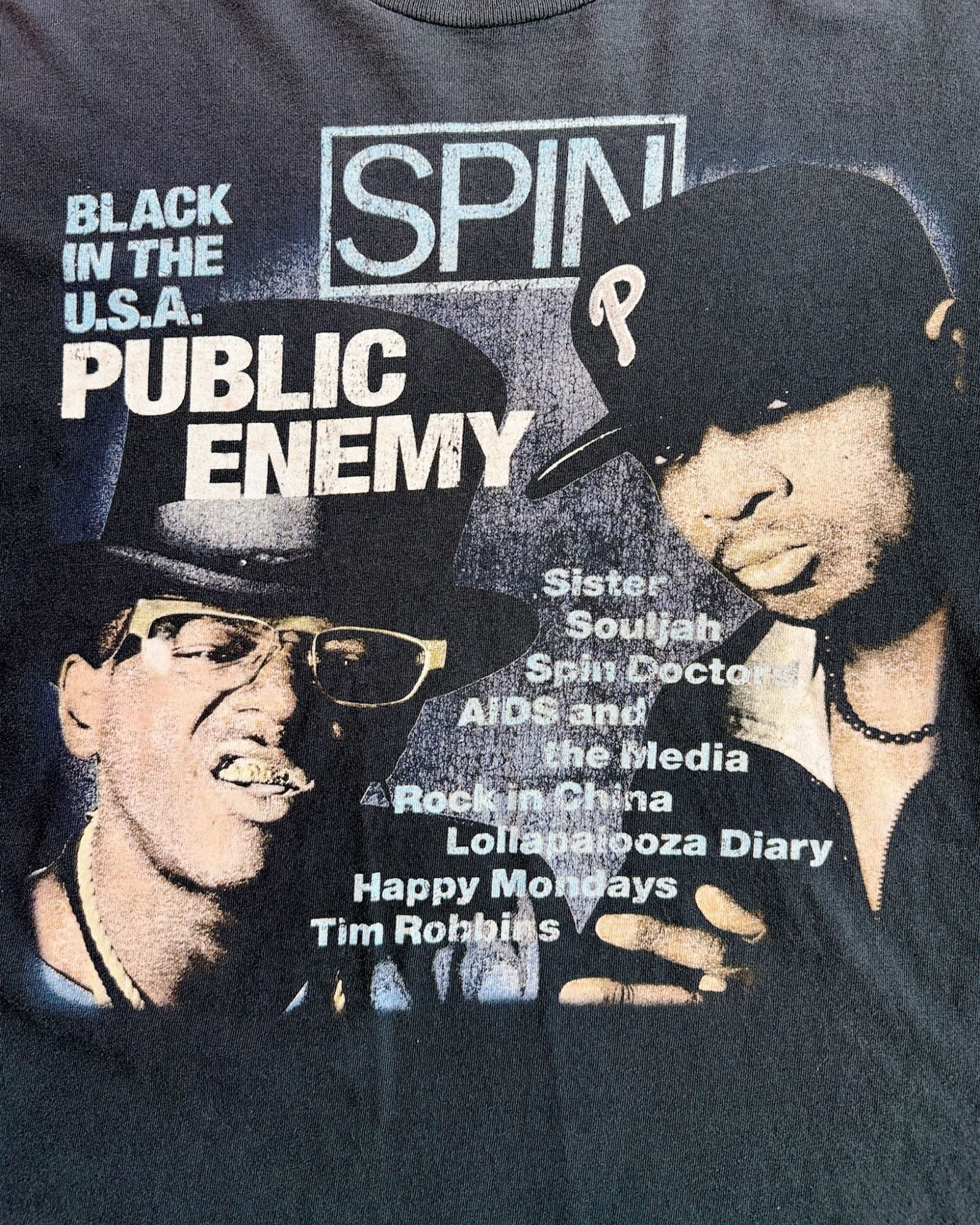 Public Enemy Spin Tee