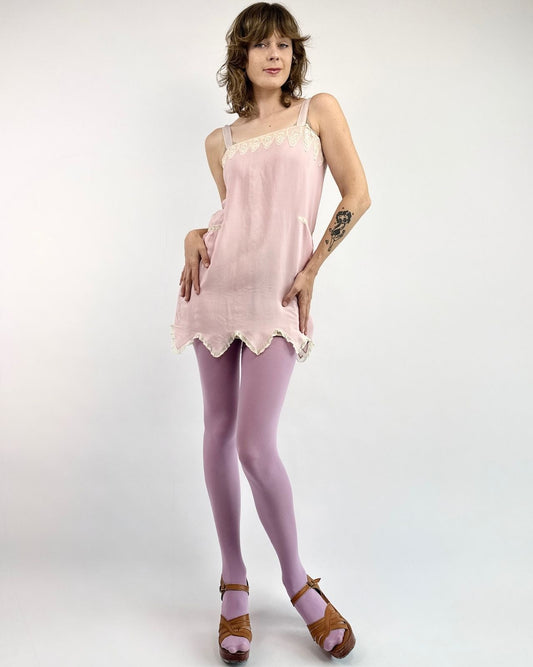 1920s Transparent Petals Chiffon Mini Dress