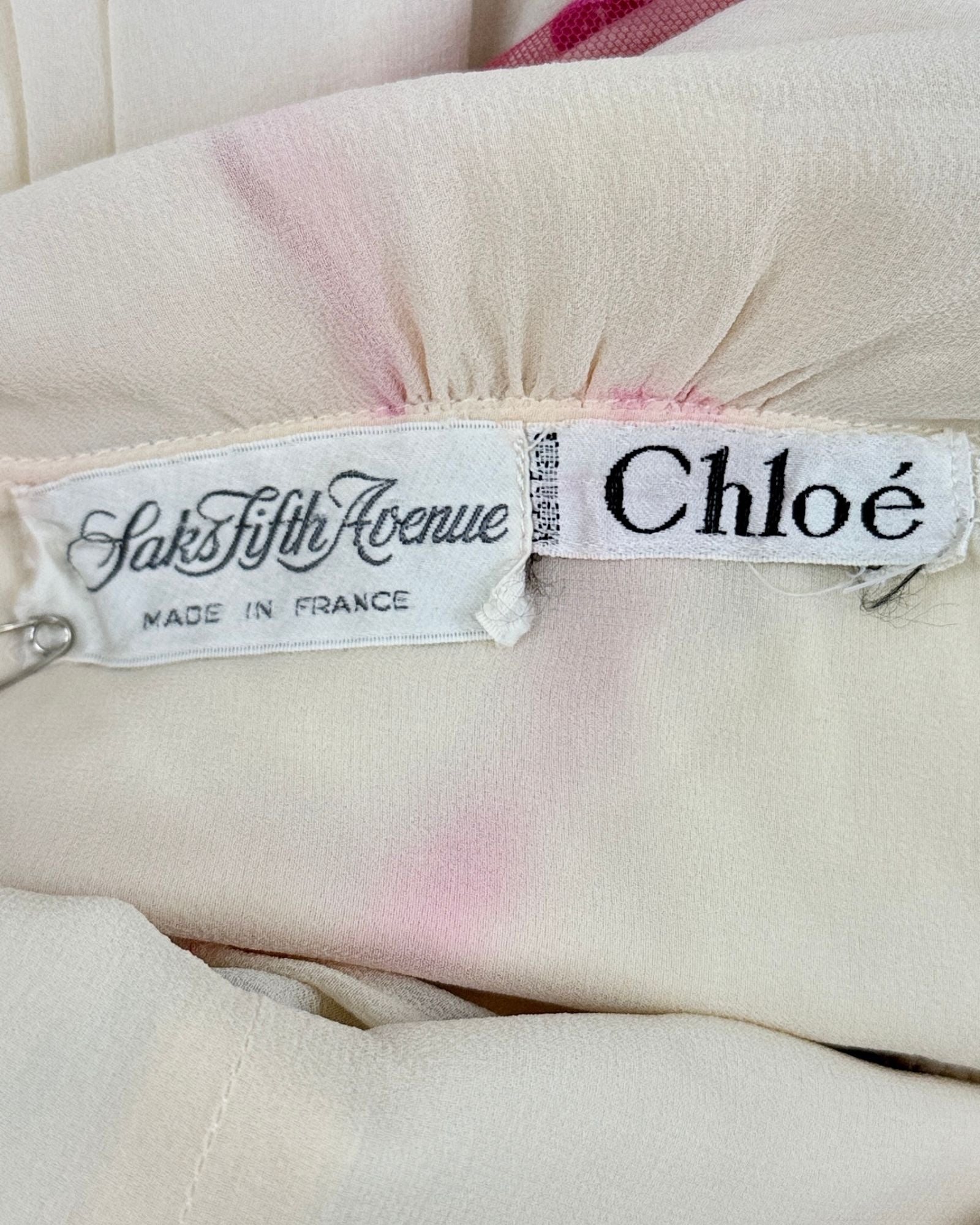 Karl Lagerfeld for Chloé Draw The Line Dress