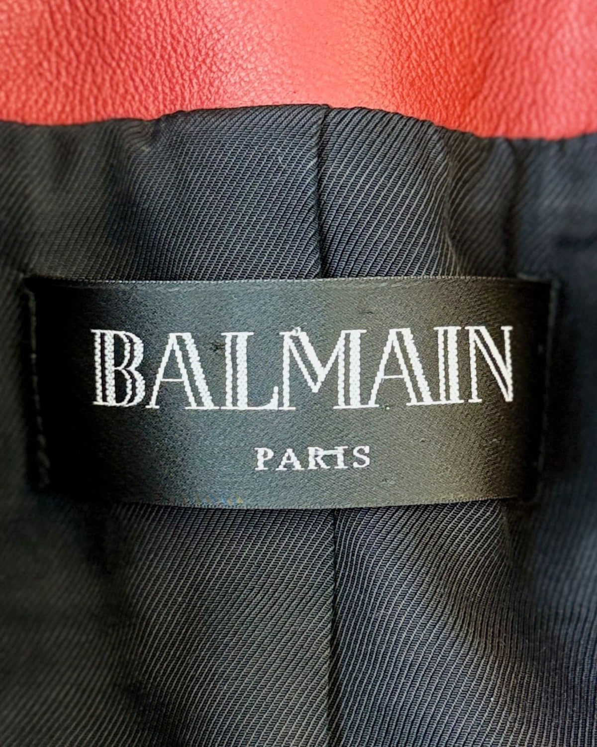 Balmain What A Thriller Moto Jacket