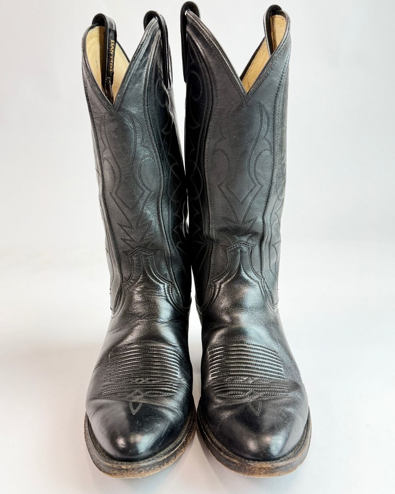 Dan Post Black Cowboy Boots