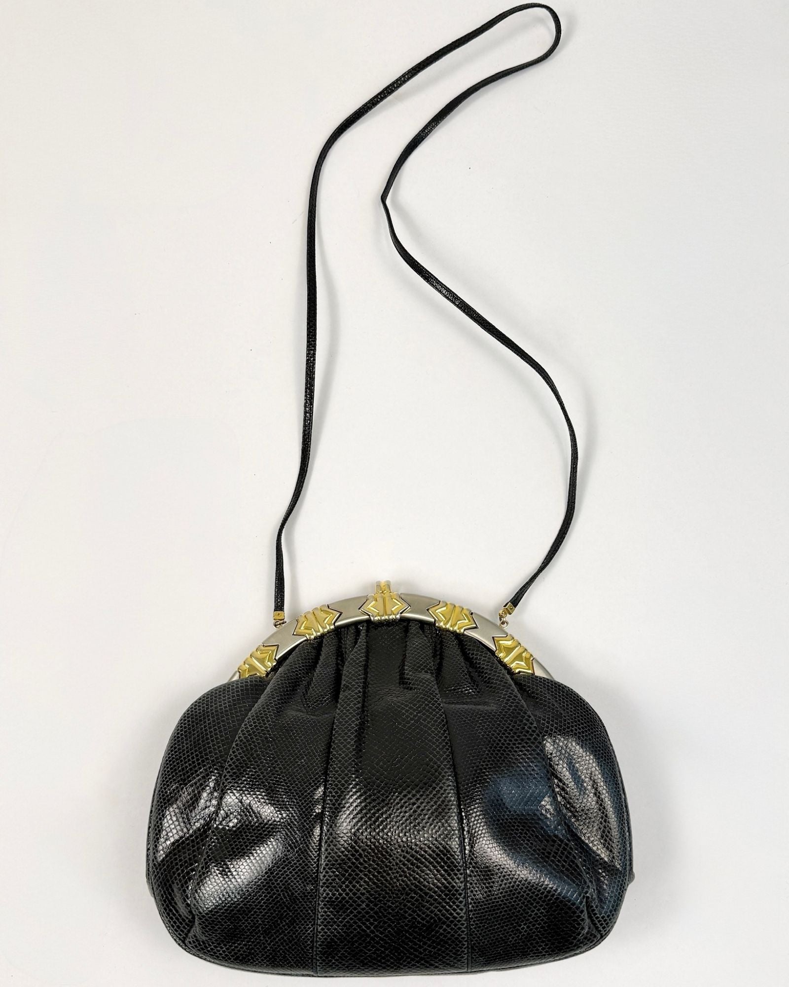 Judith Leiber Snakeskin Evening Bag