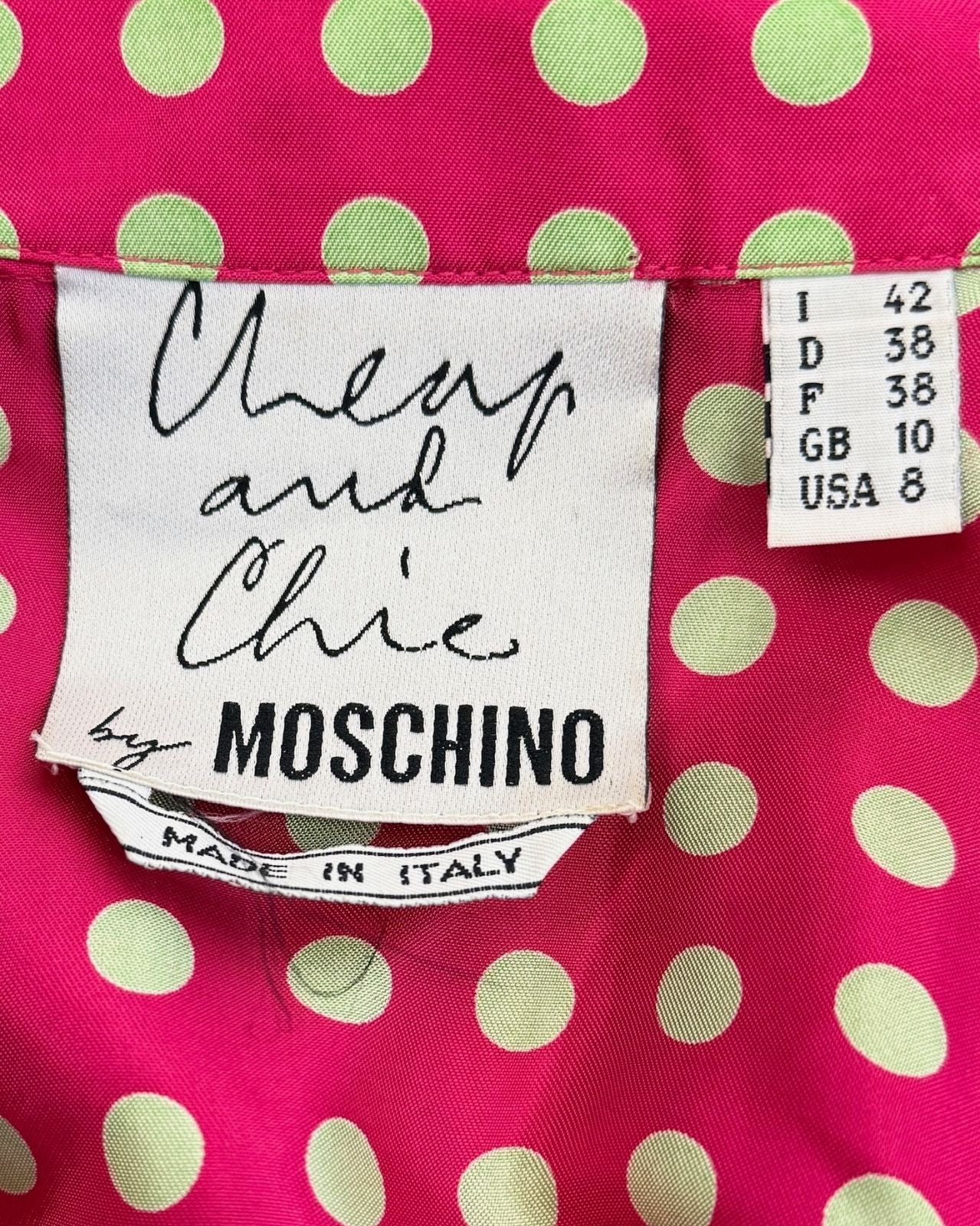 Moschino Sunny Day Soireé Polka Dot Set