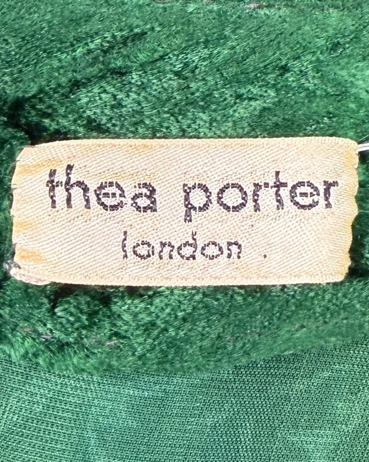 Thea Porter Fables of Fairyland Velvet Gown