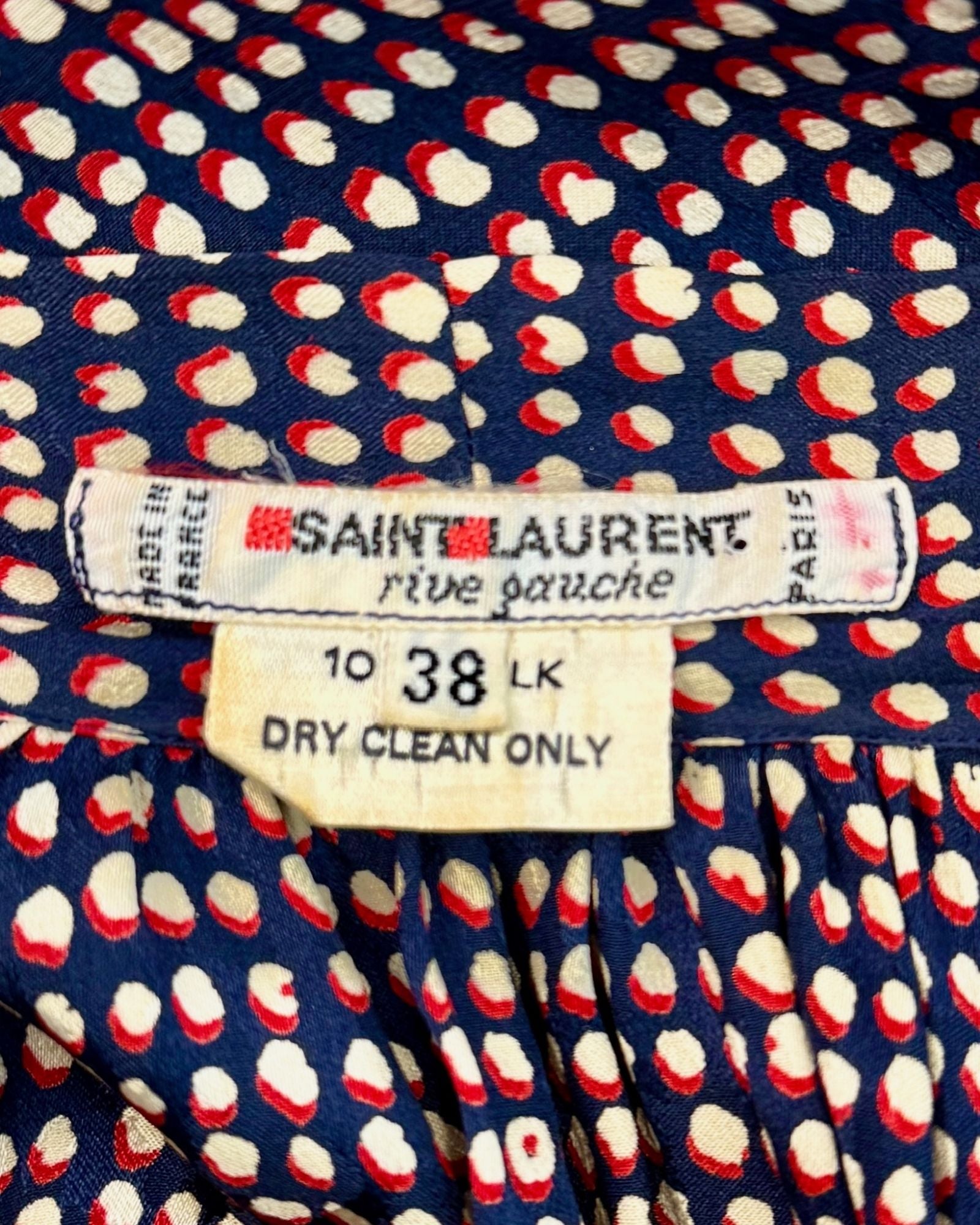 Yves Saint Laurent Primary Feelings Bow Blouse