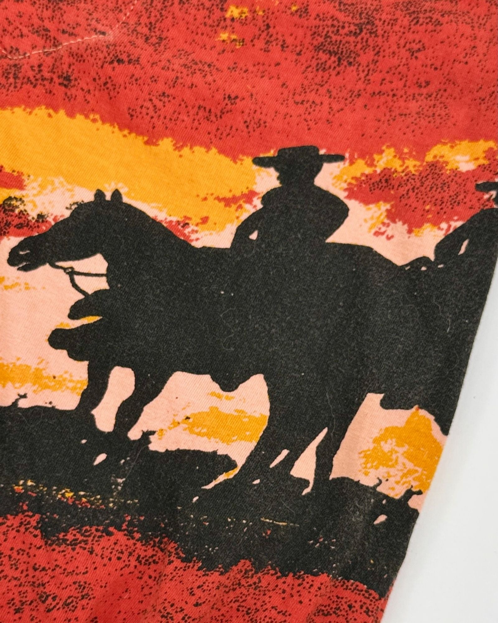 1950s Western Scenic Top