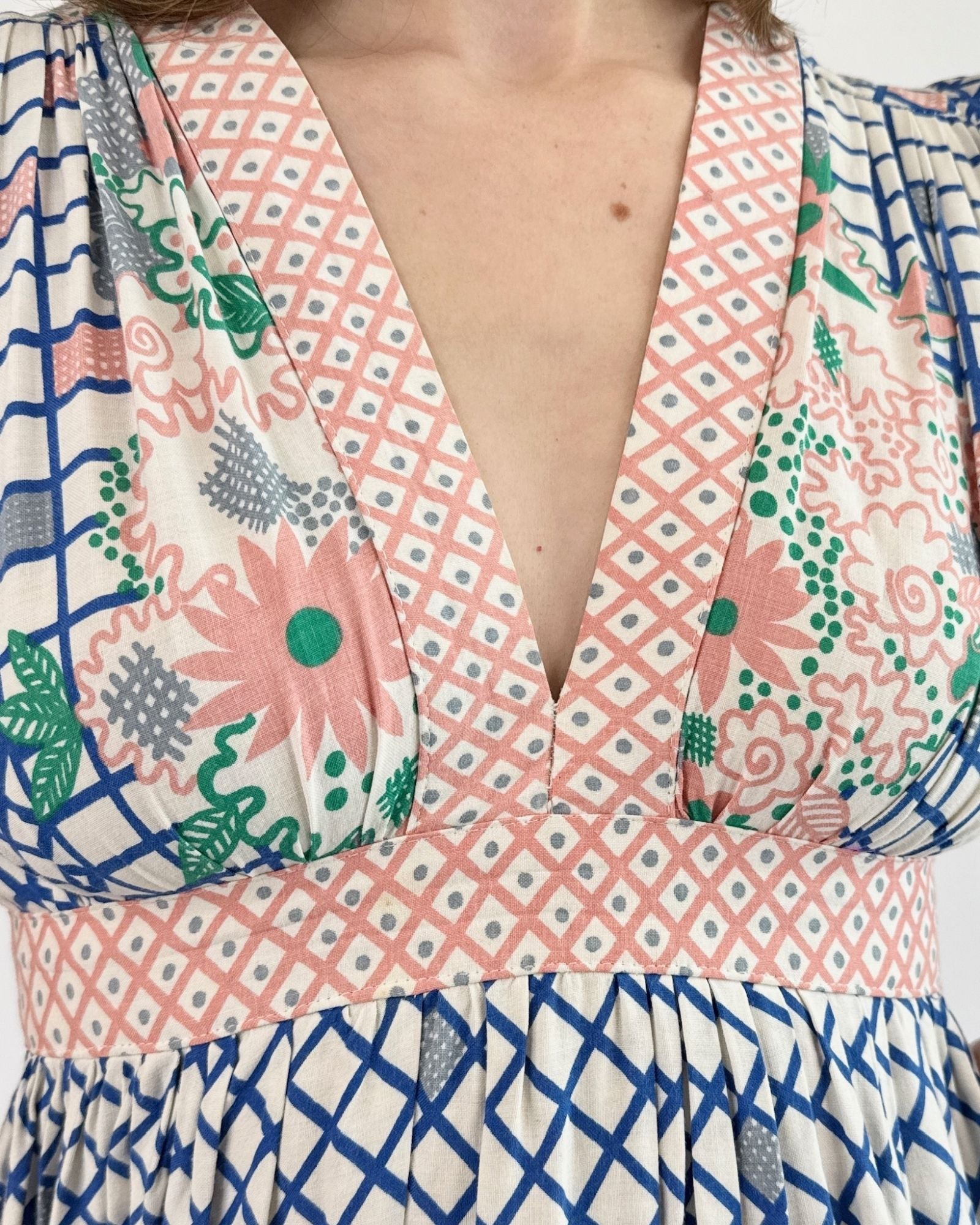 1972 Ossie Clark for Radley Floral Dress