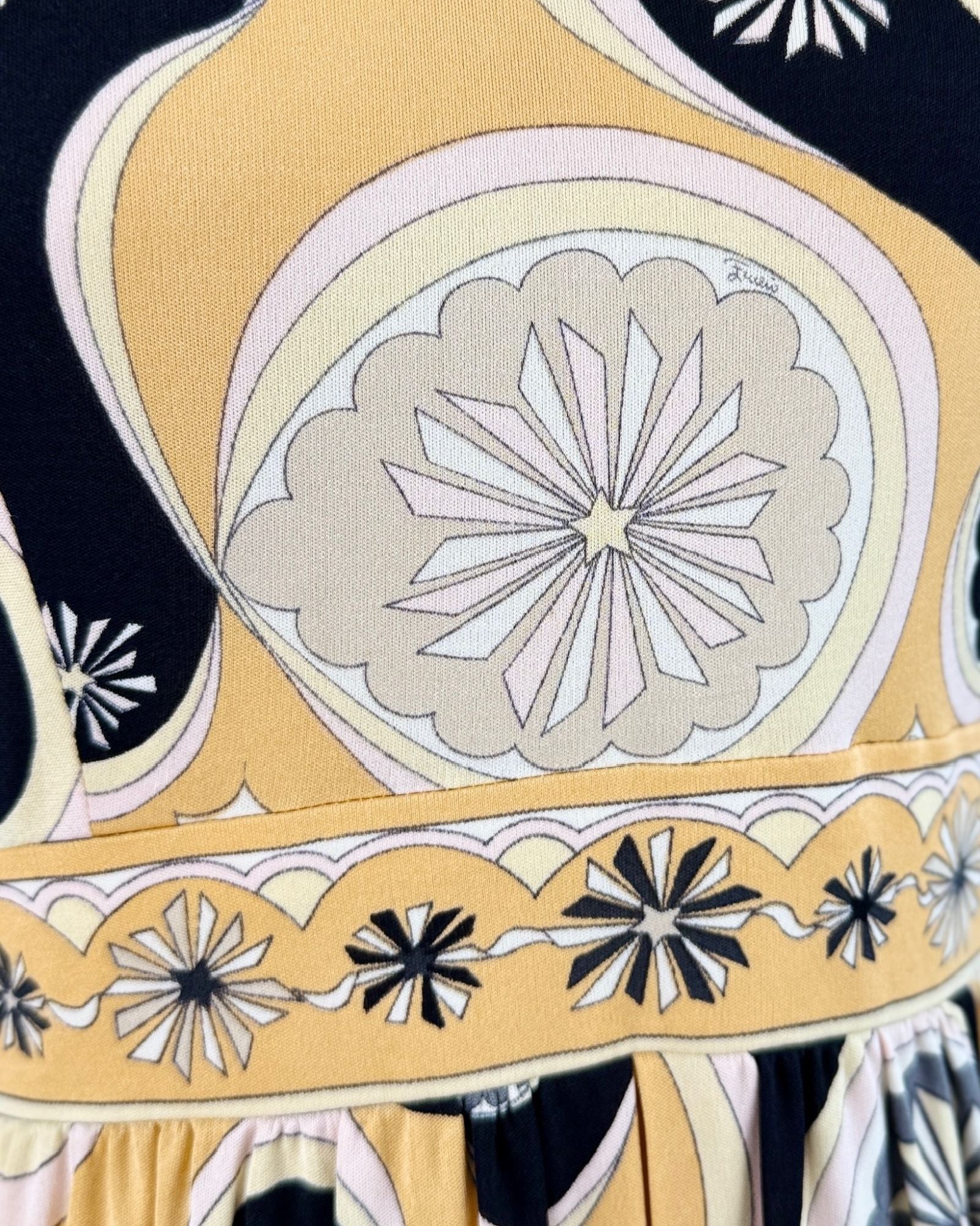 60s Pucci Peach Dress