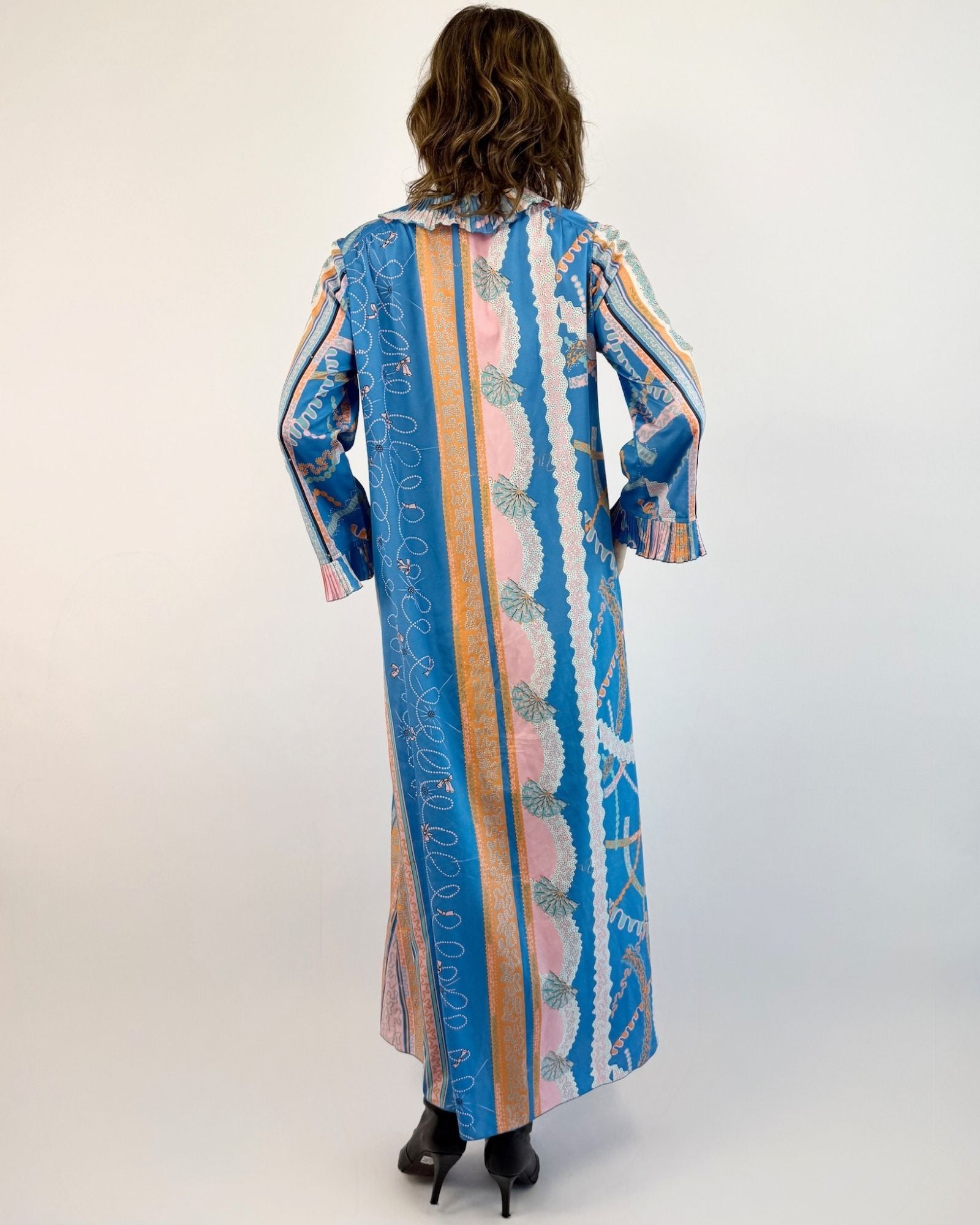 Zandra Rhodes For the Frill of It Maxi Dress