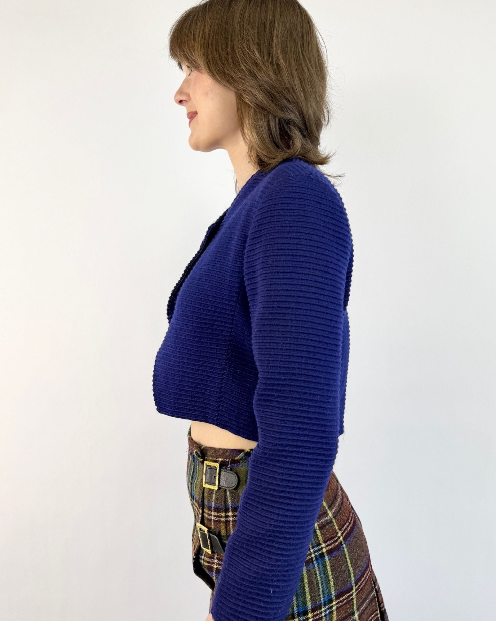 Geoffrey Beene Cropped Jacket