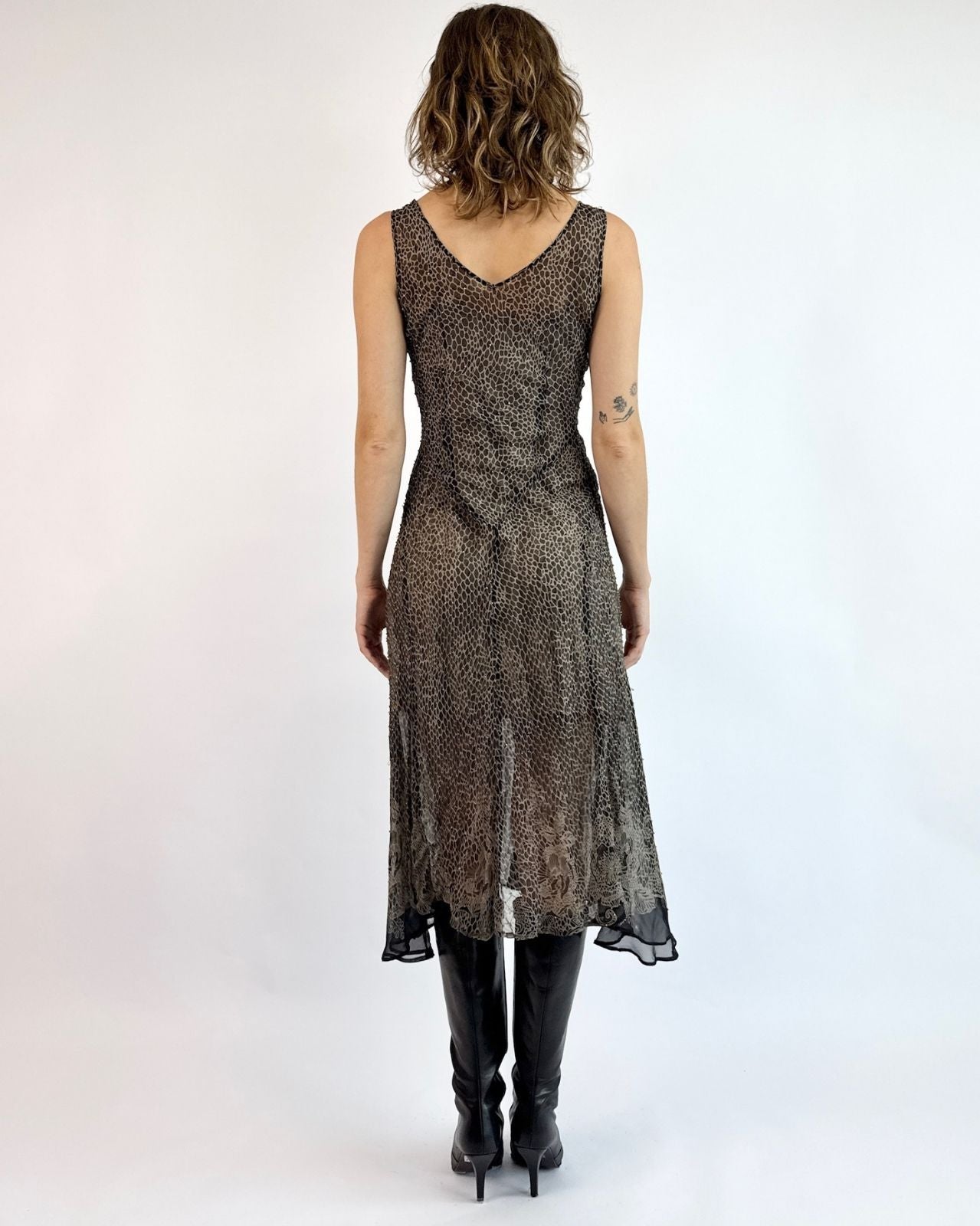 Nights in Carmel Chiffon Dress