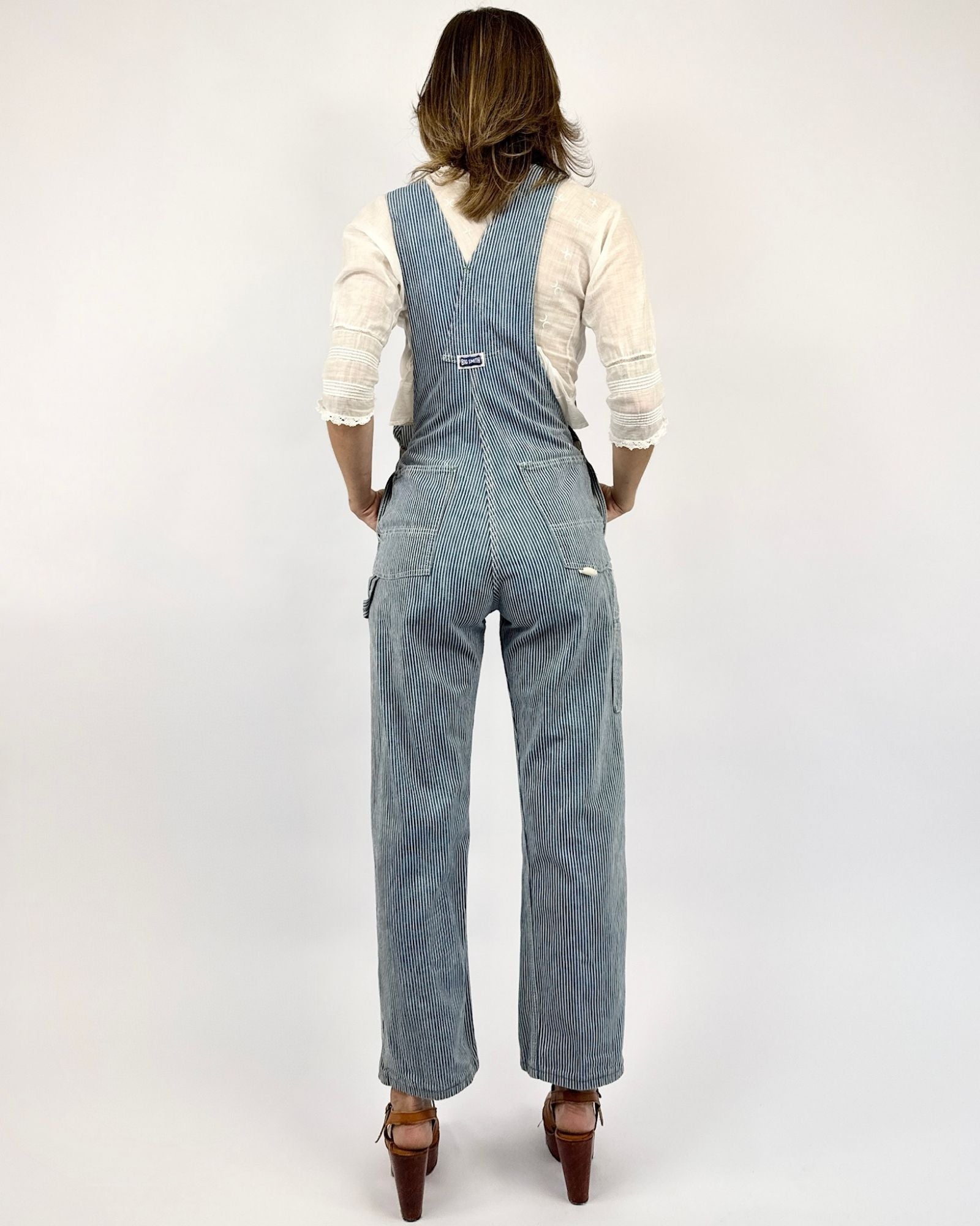 Big Smith Hickory Striped Overalls
