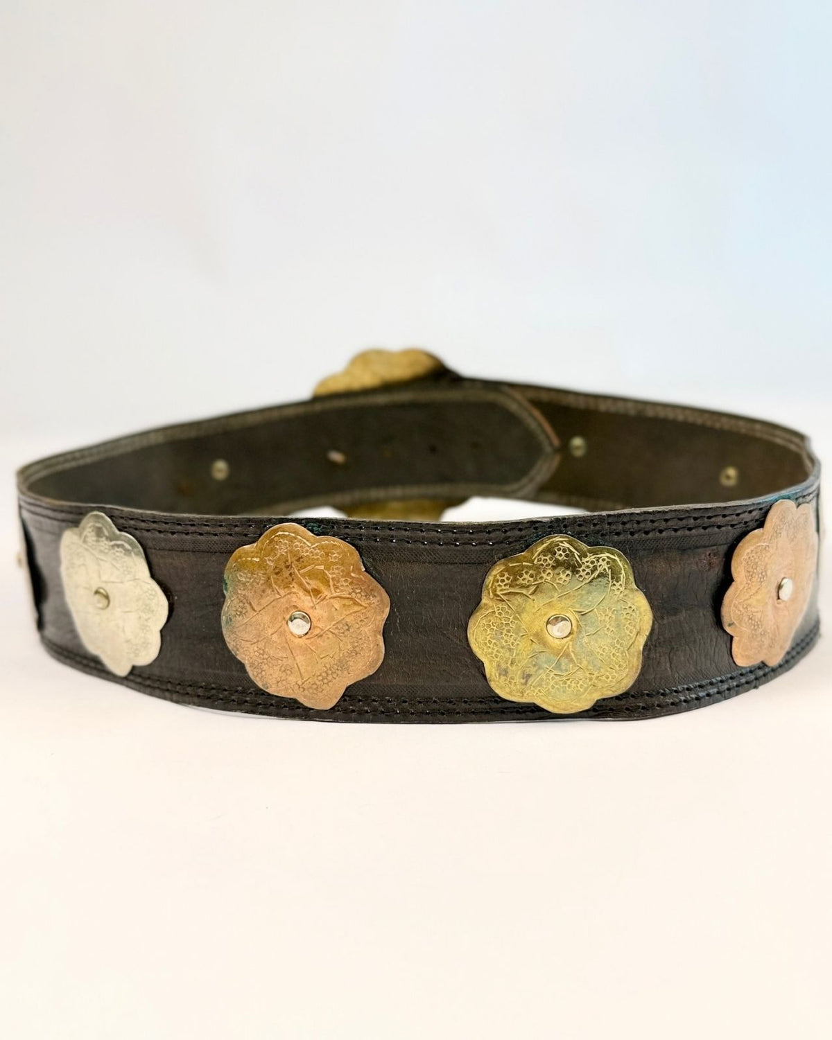 Moroccan Flowers Wide Belt