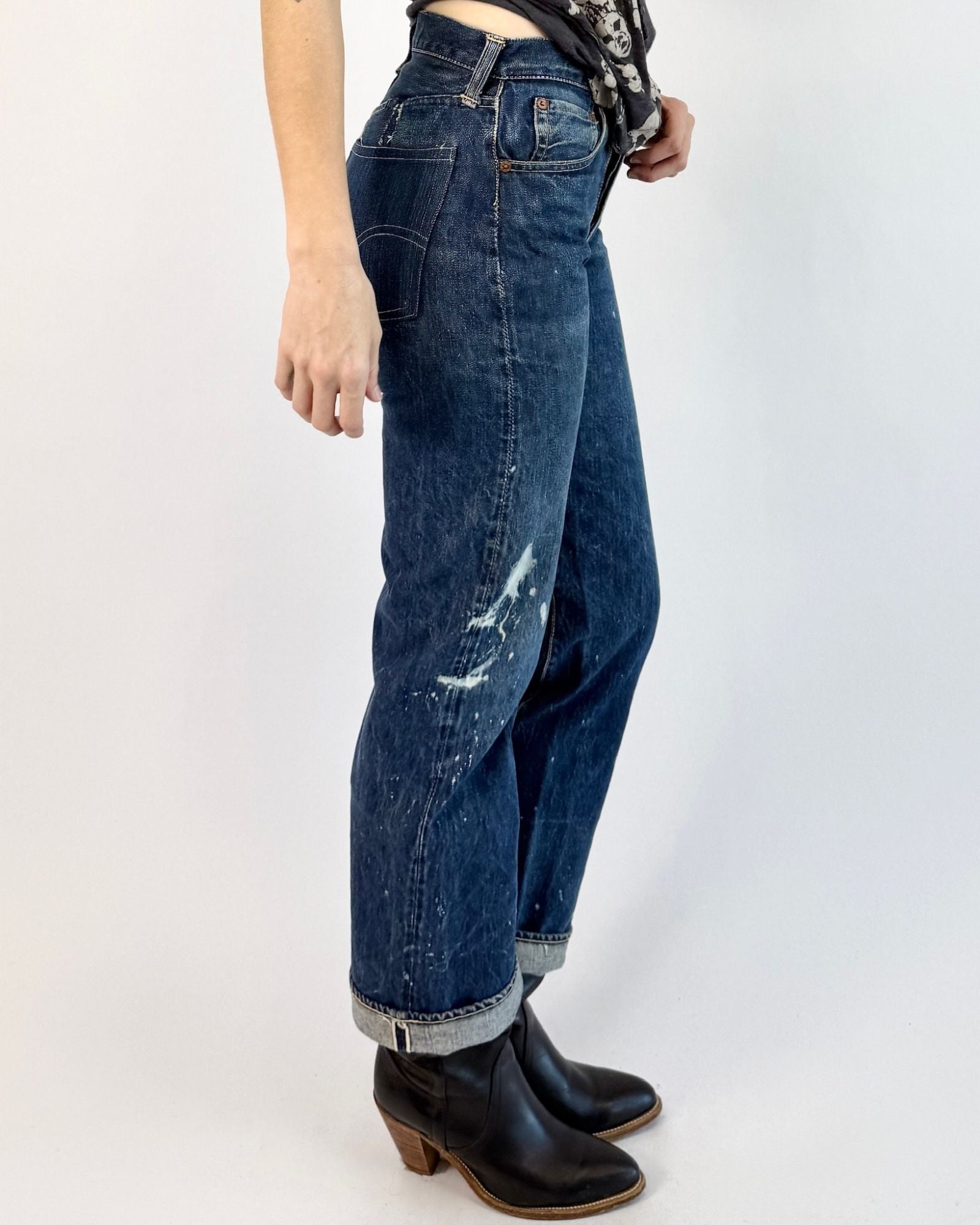 Levi's Big E Hidden Rivets 501 Jeans