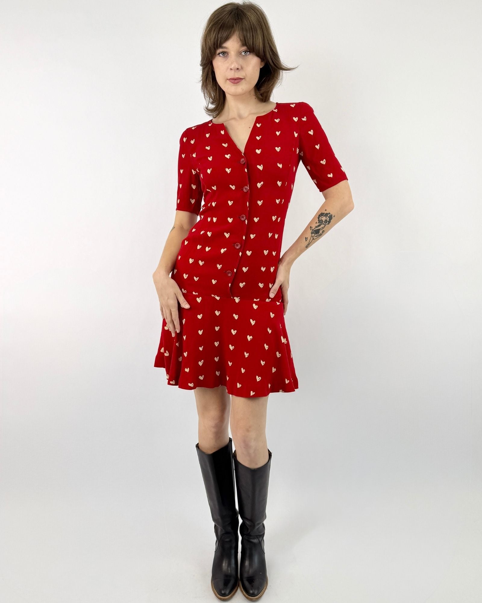 Ungaro Heart Breaker Mini Dress