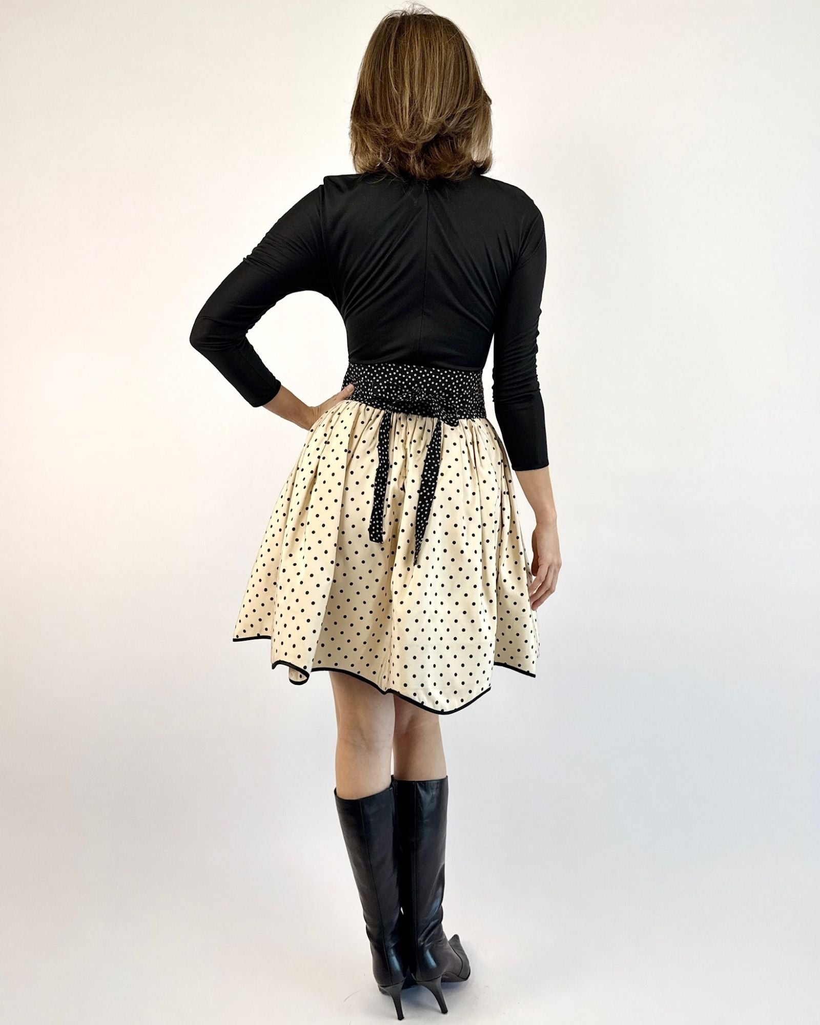 Geoffrey Beene Spotted Darling Swiss Dot Dress