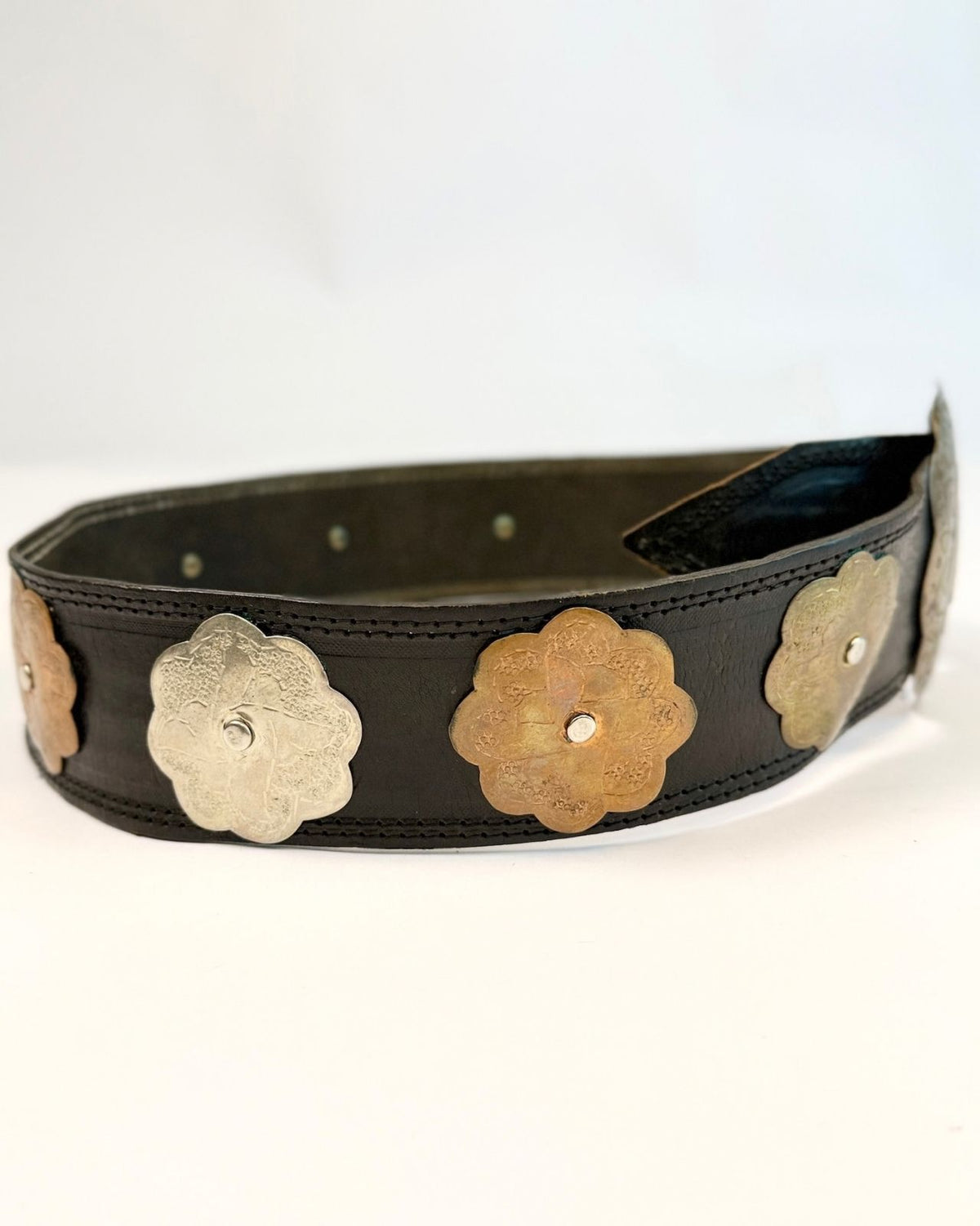Moroccan Flowers Wide Belt