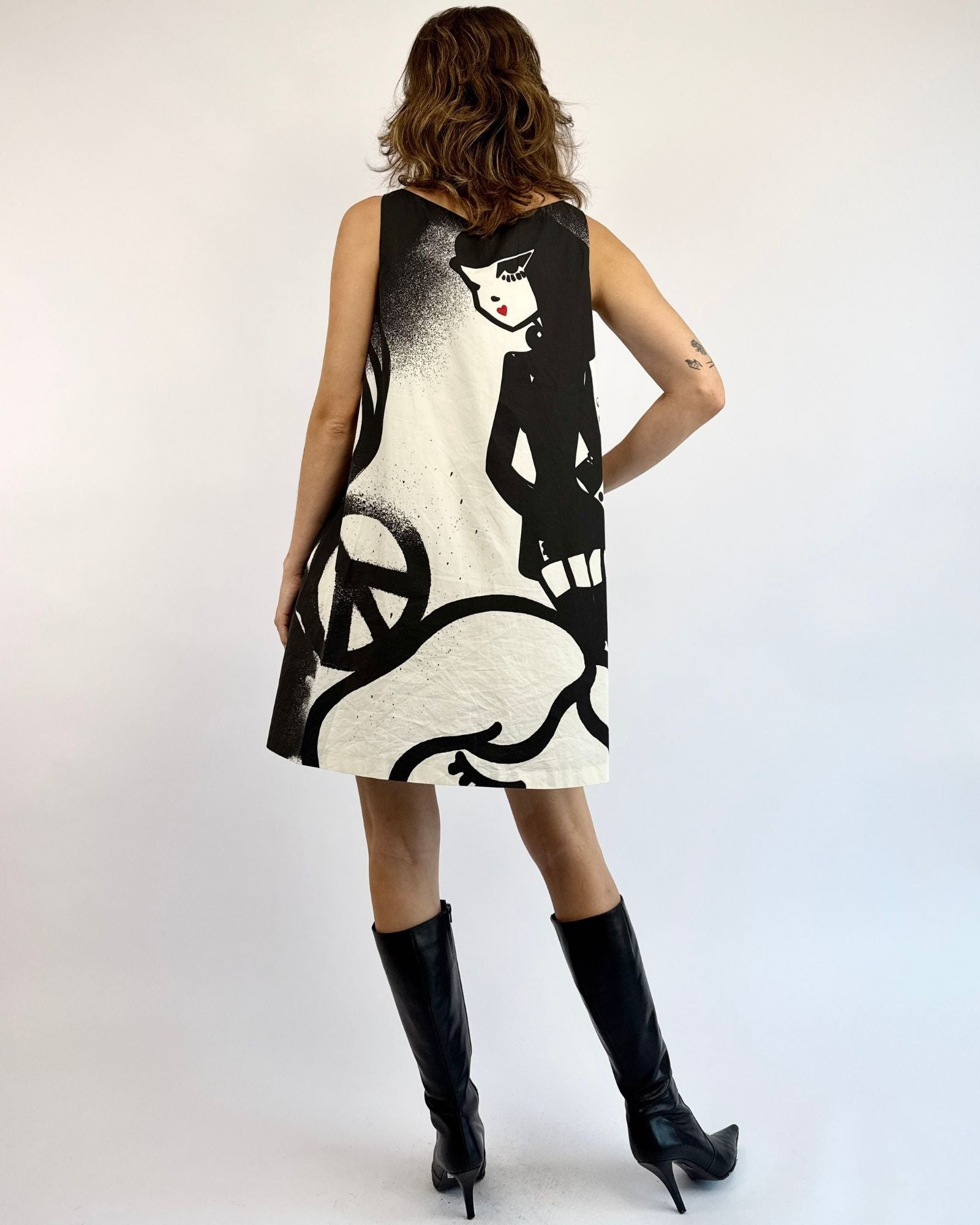 Moschino A-line Ladies Mini Dress