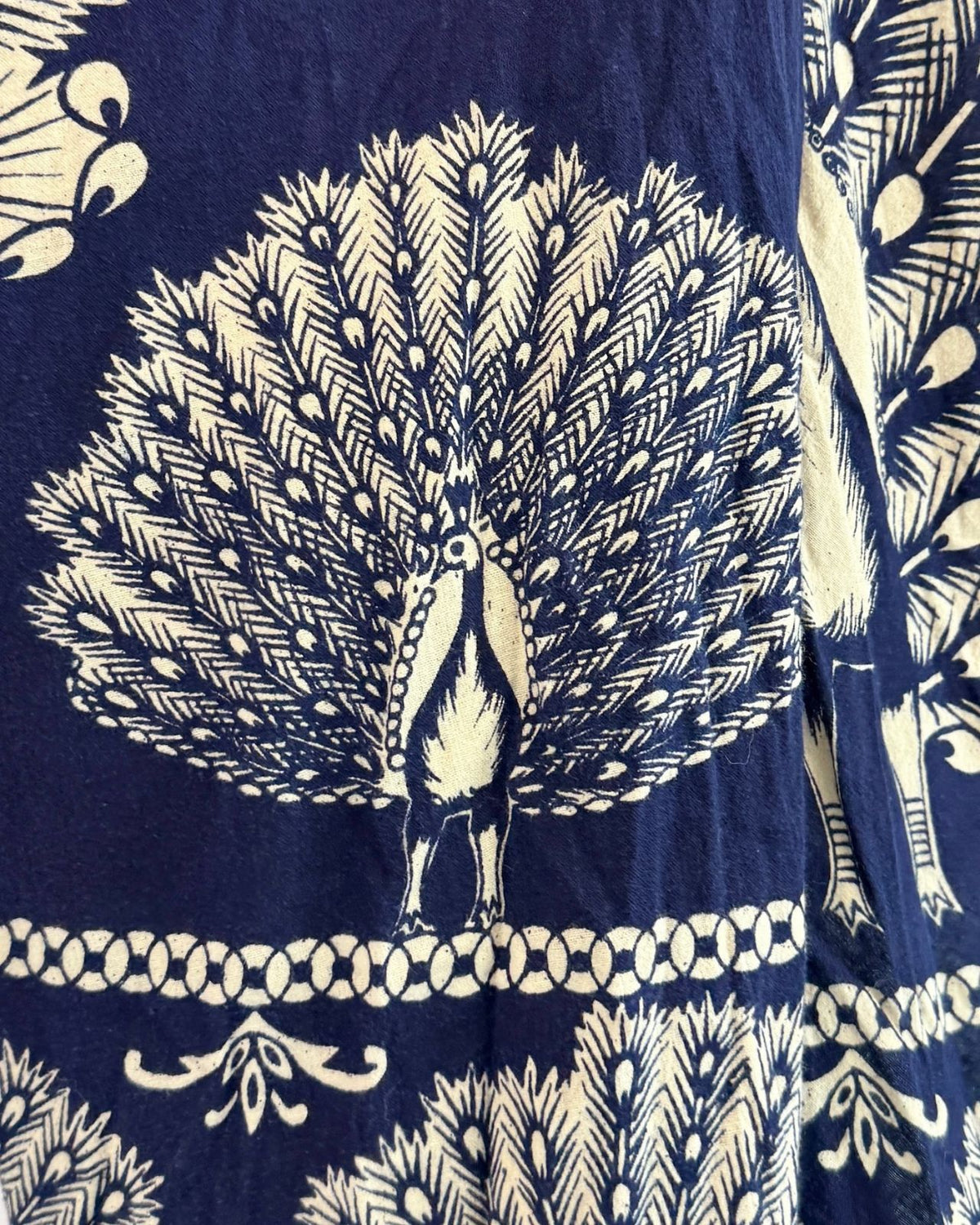 Walk The Walk Peacock Wrap Skirt