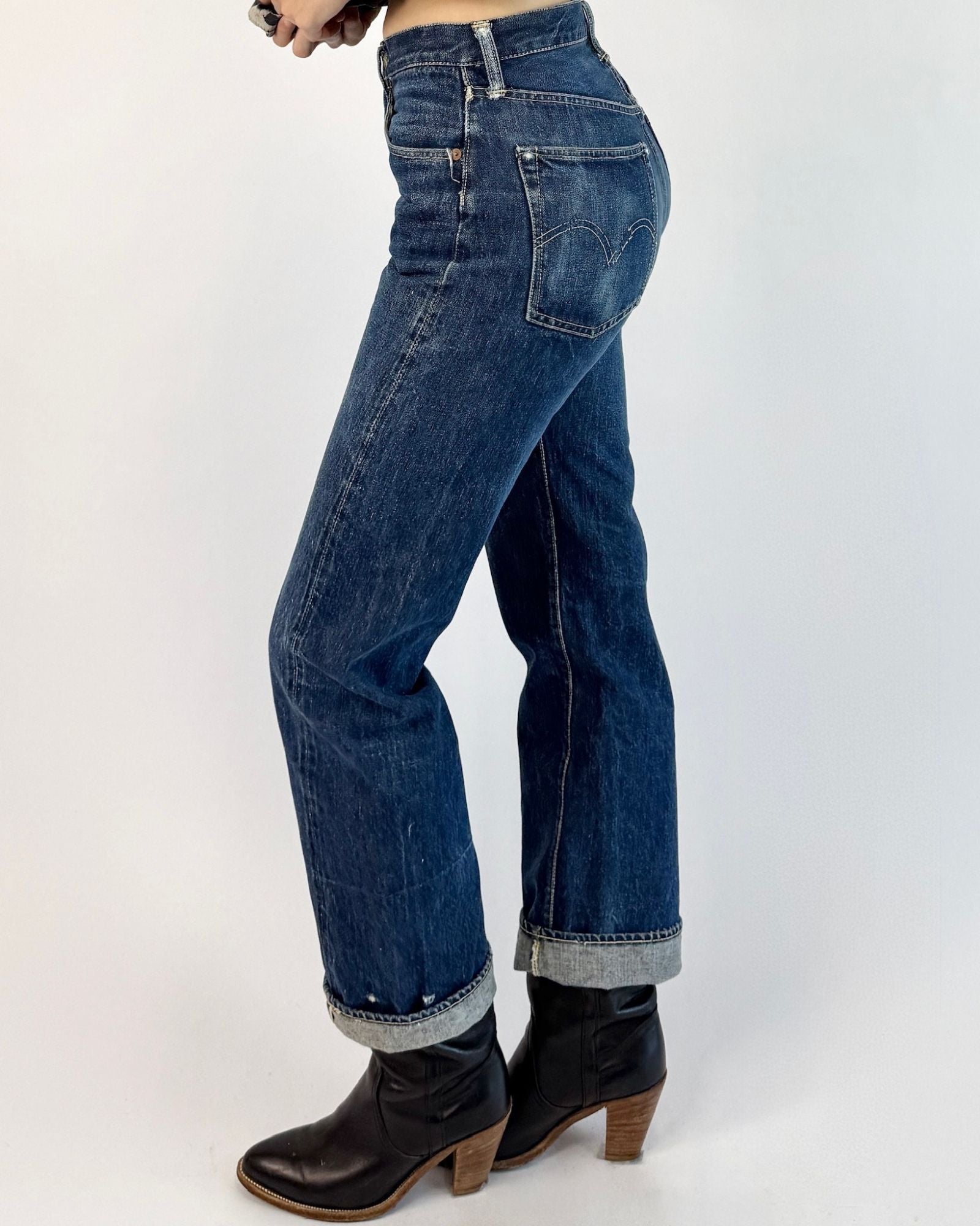 Levi's Big E Hidden Rivets 501 Jeans