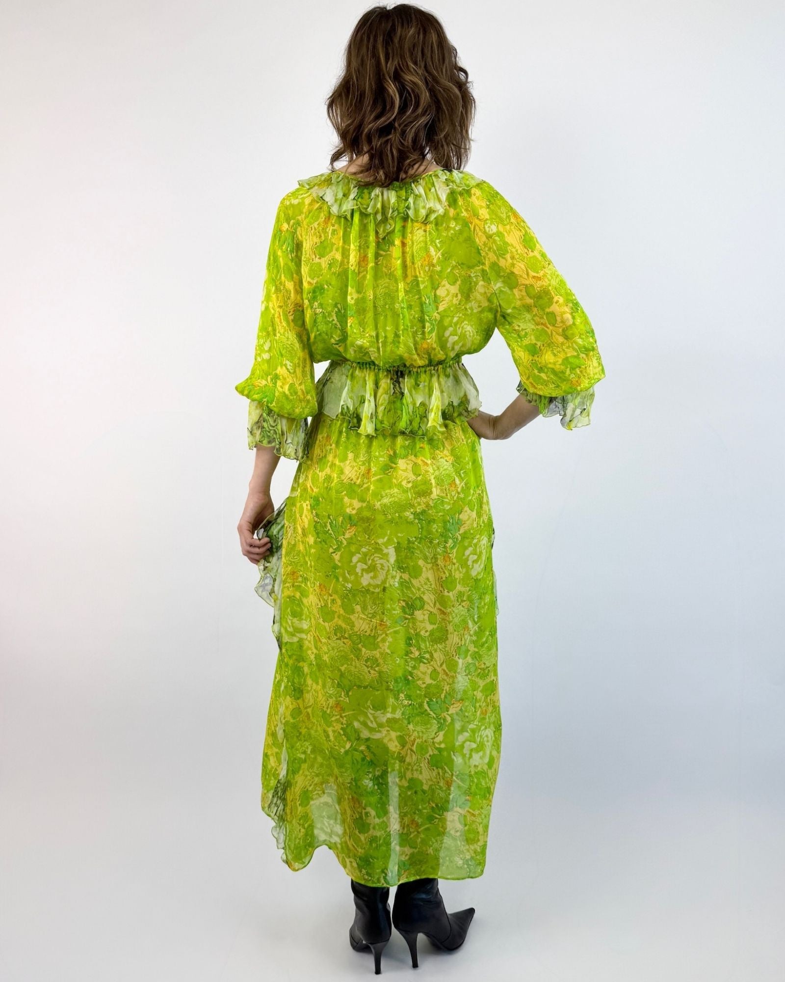 Roberto Cavalli Key Lime Daze Dress