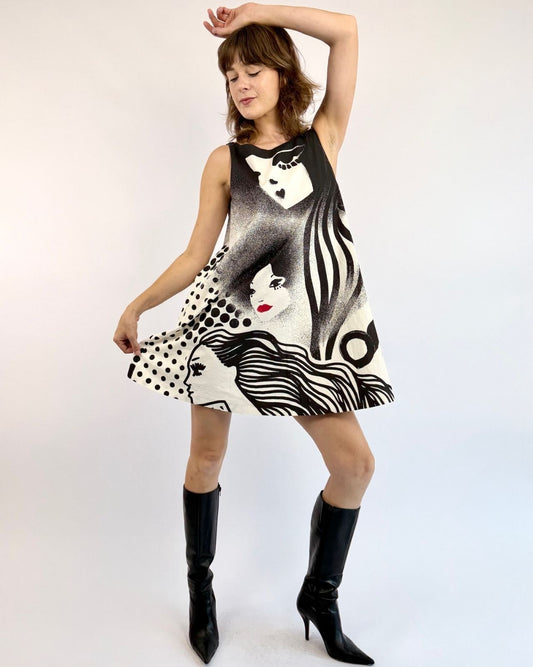 Moschino A-line Ladies Mini Dress