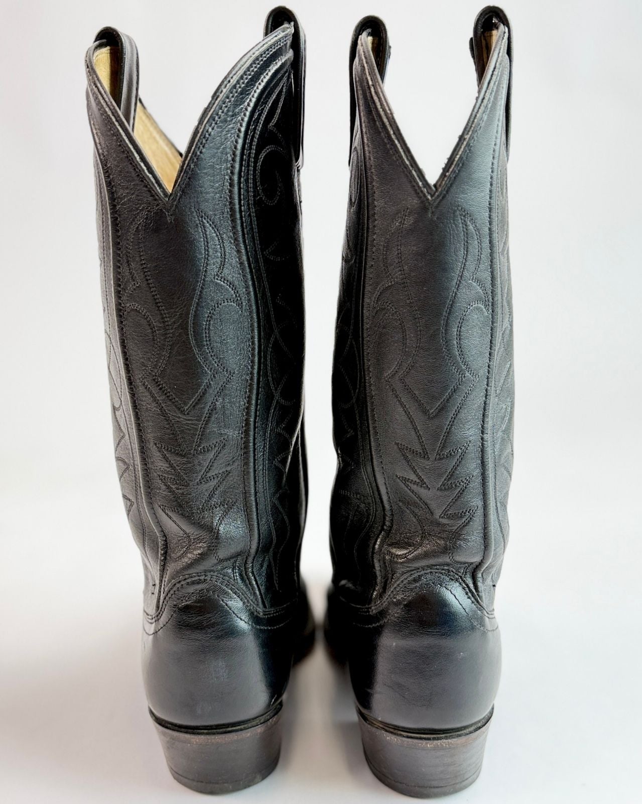 Dan Post Black Cowboy Boots