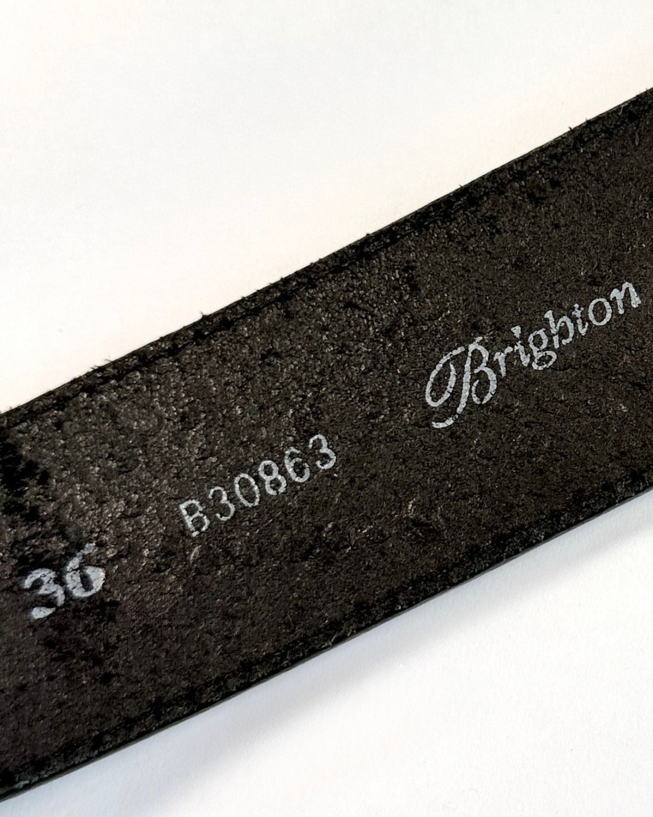 Brighton Black Horse Belt