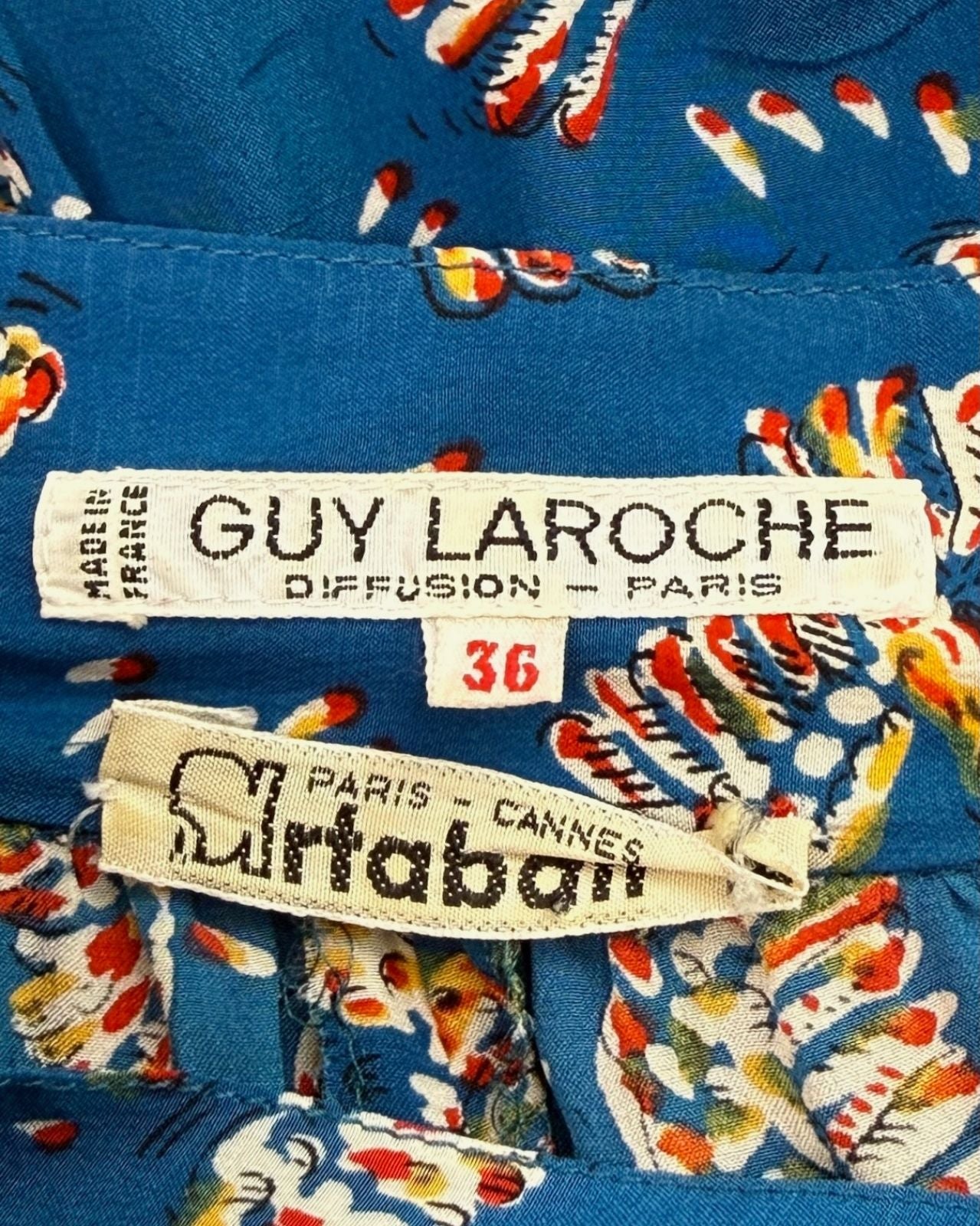 Guy Laroche New Heights Bird Dress