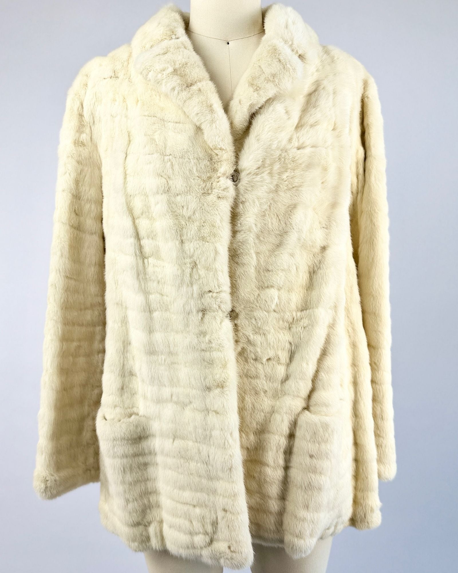 Classic White Mink Jacket