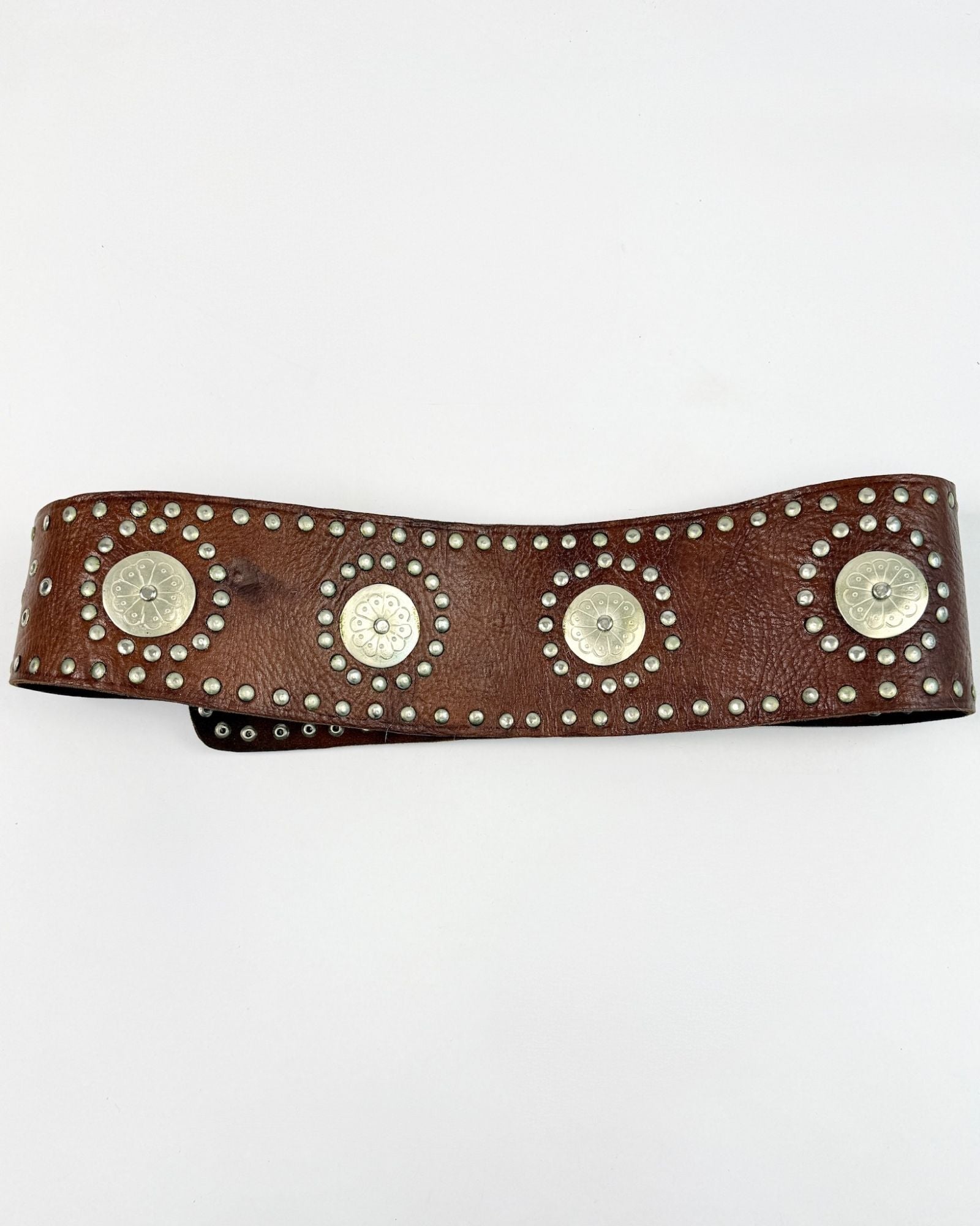 Extra Wide Studded Moroccan Belt