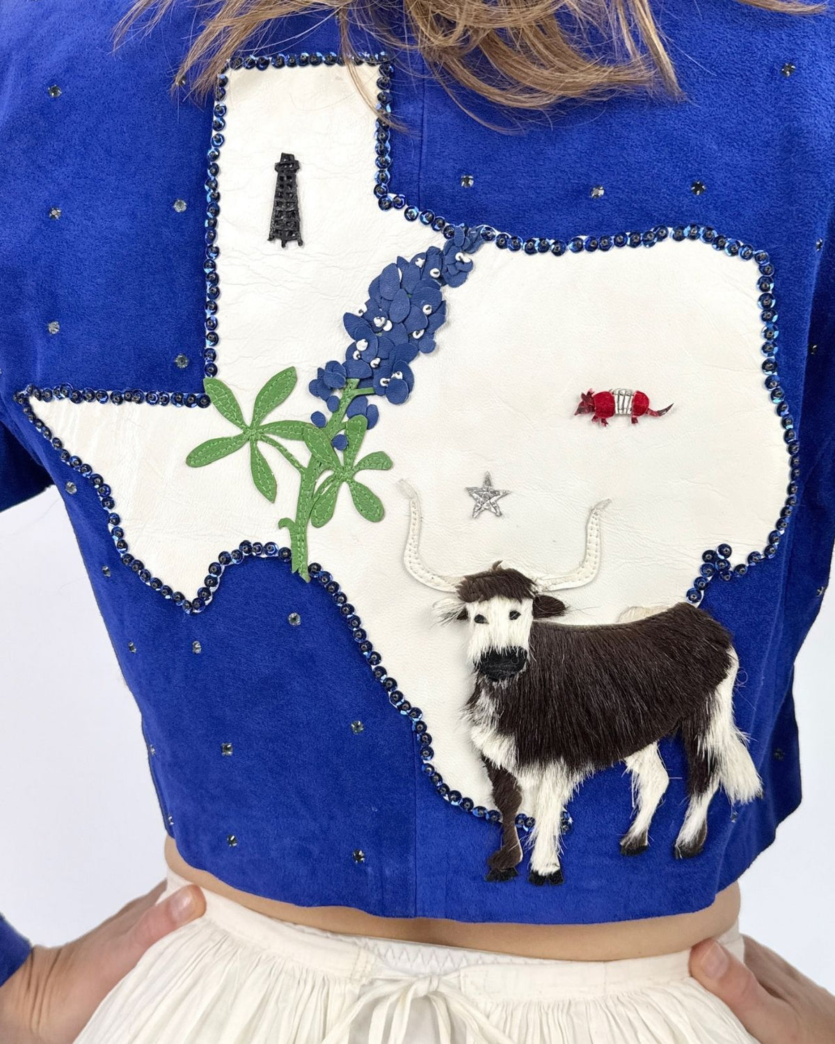 The Lovely Lone Star State Suede Jacket