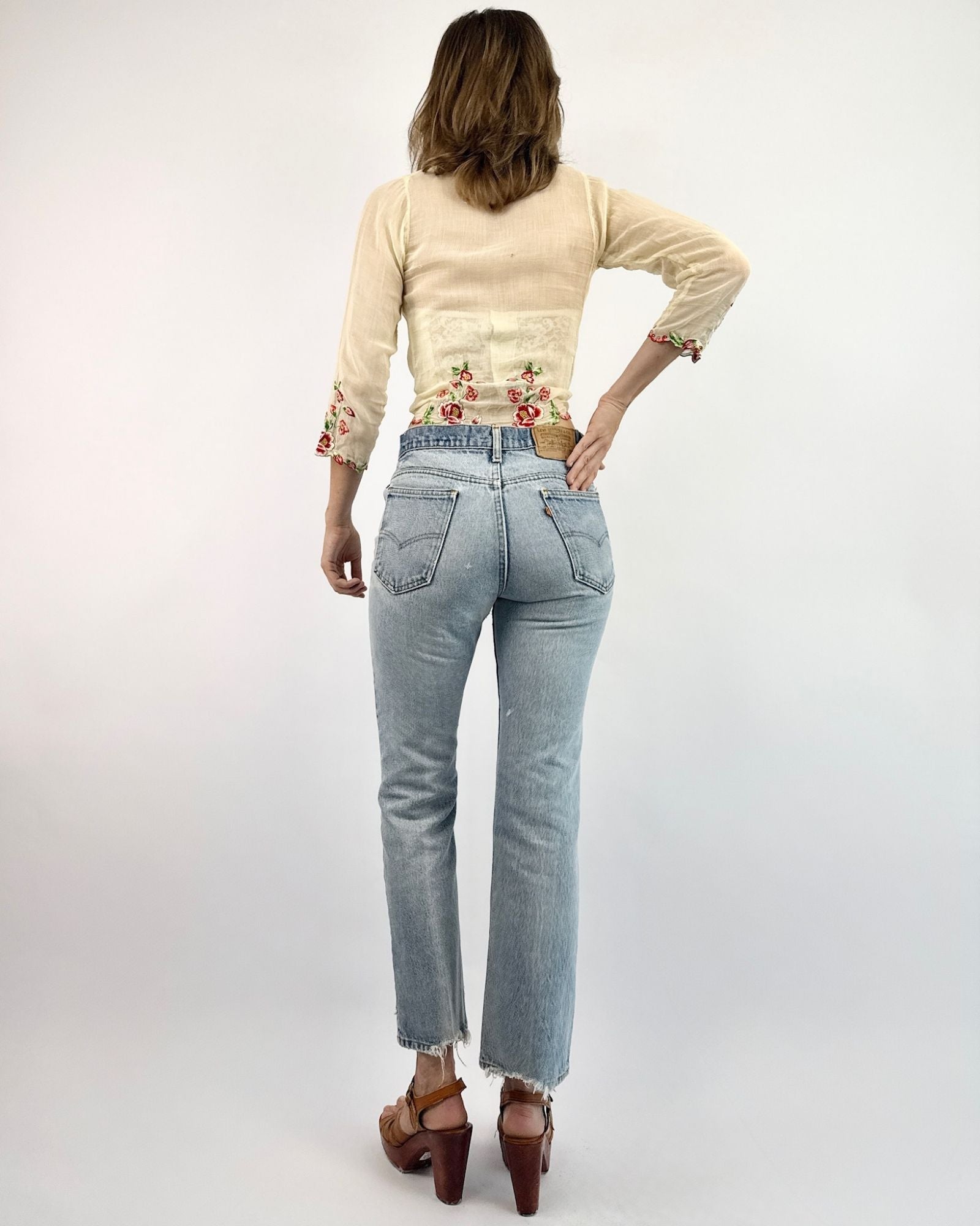 Levi's Orange Tab 517 Jeans