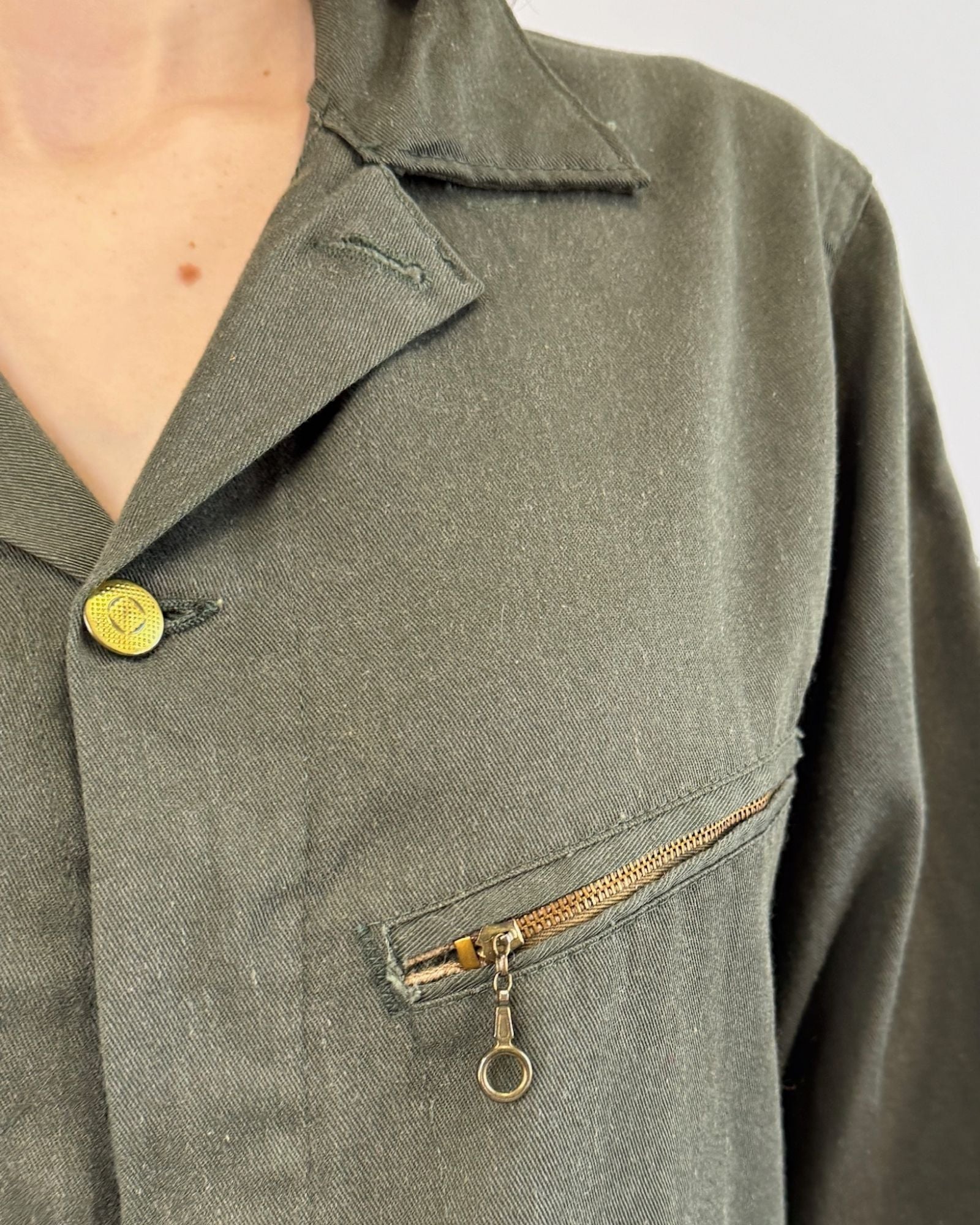1950s Fly High Zipper Coveralls