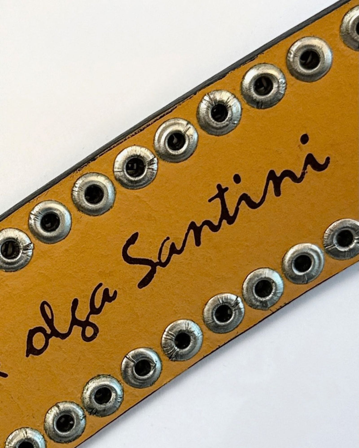 Olga Santini Tooled Studded Belt