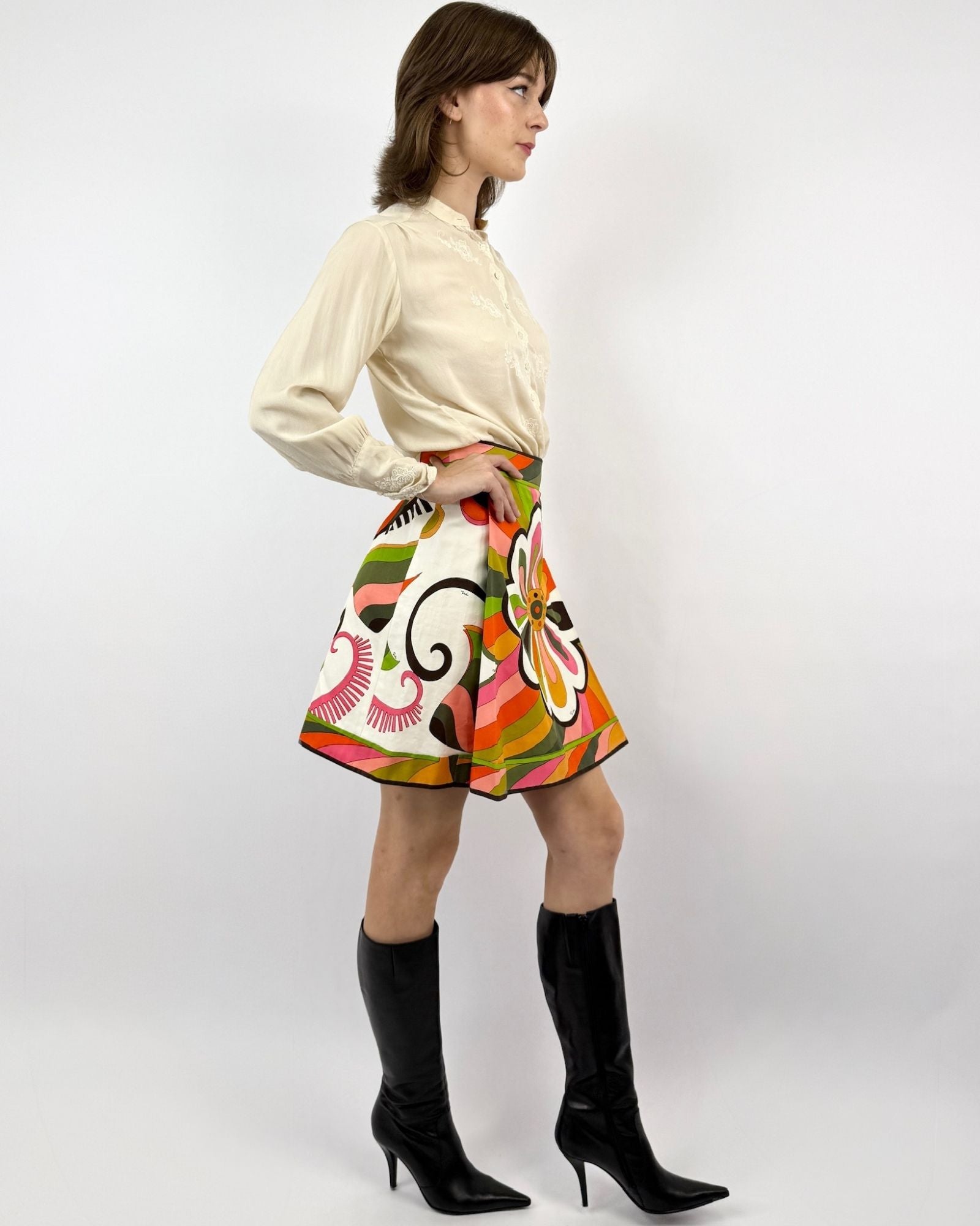Pucci Flower Power Forever Skirt