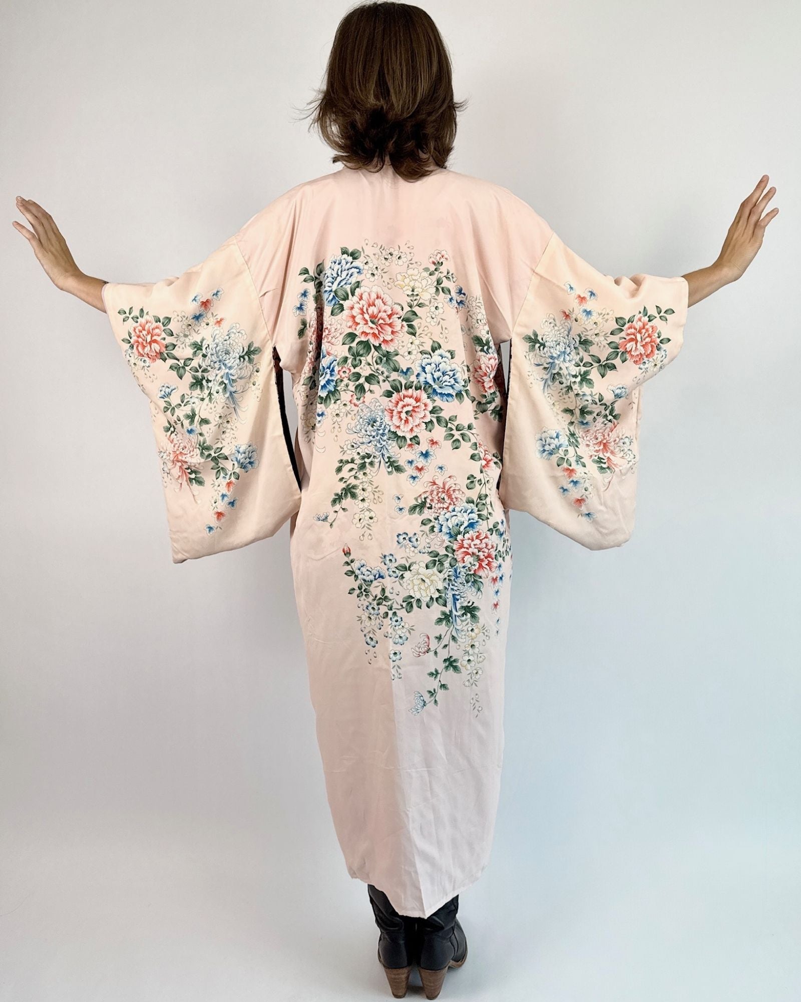 Change Your Mind Silk Kimono Duster