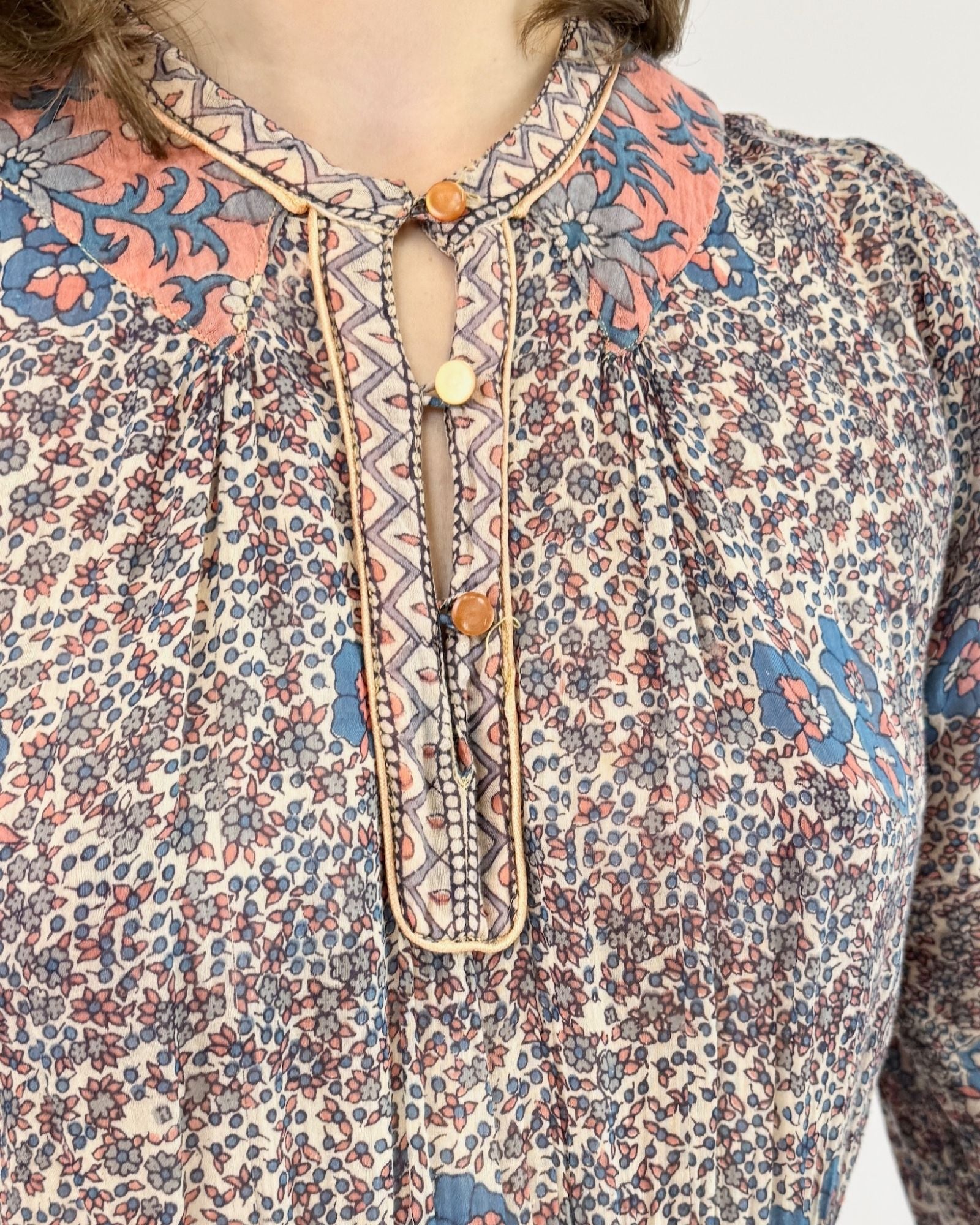 Fireside Floral Casa Blanca Sundress