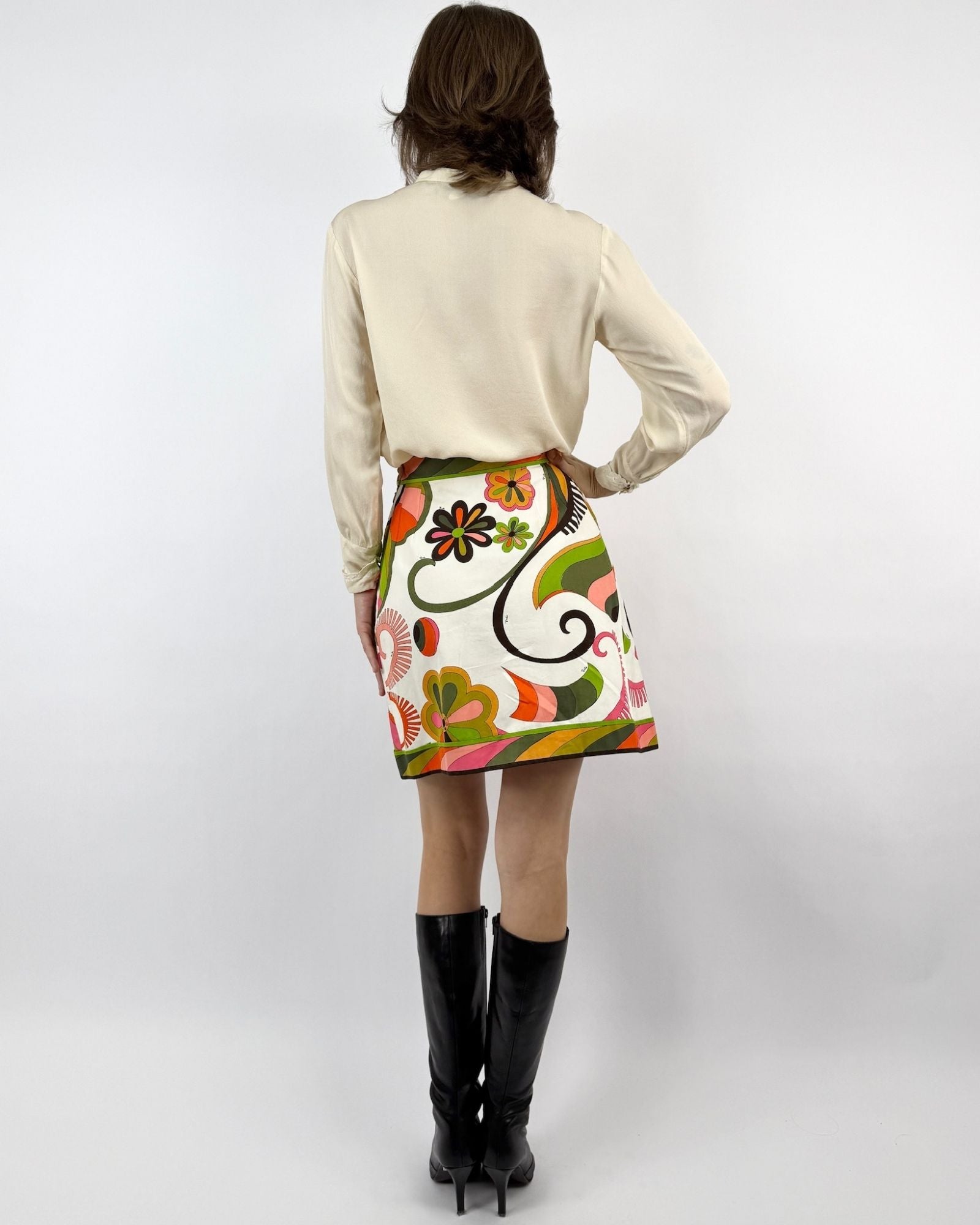 Pucci Flower Power Forever Skirt