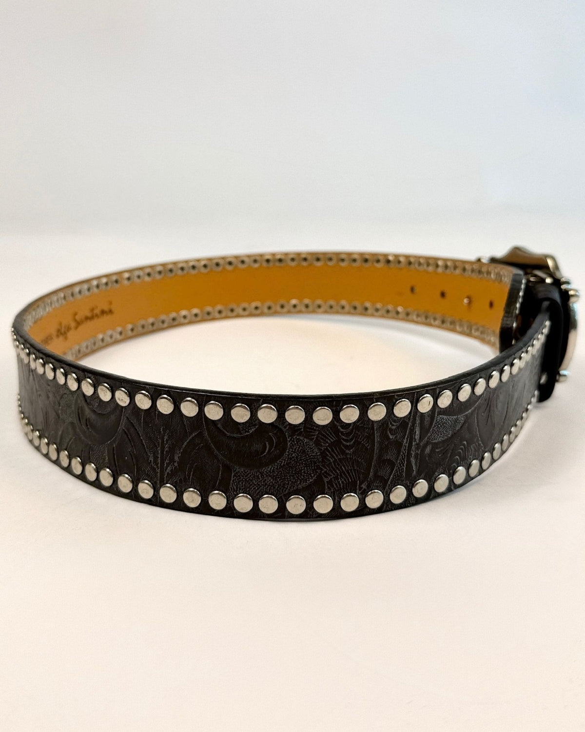 Olga Santini Tooled Studded Belt
